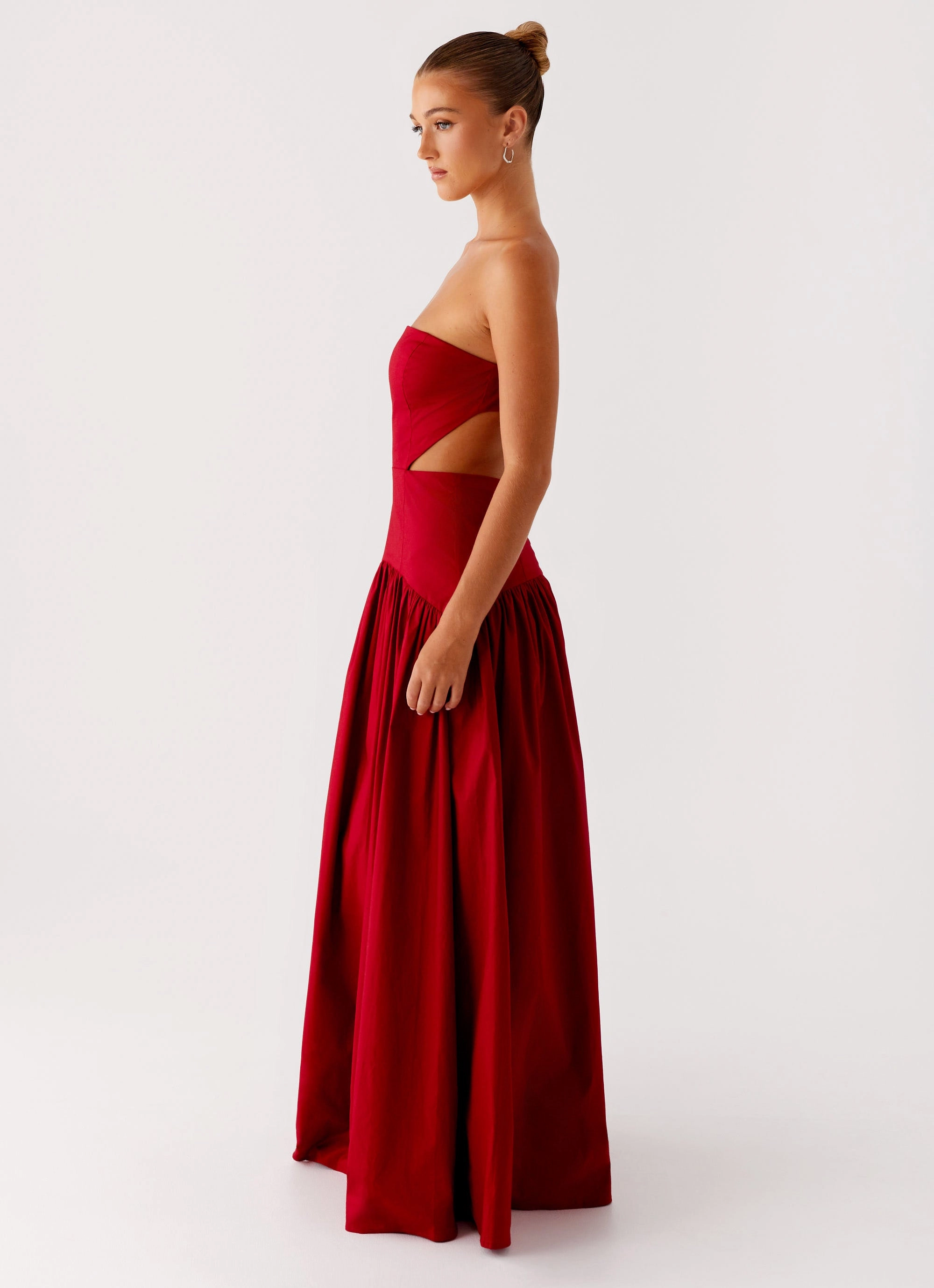 Aamari Maxi Dress - Red