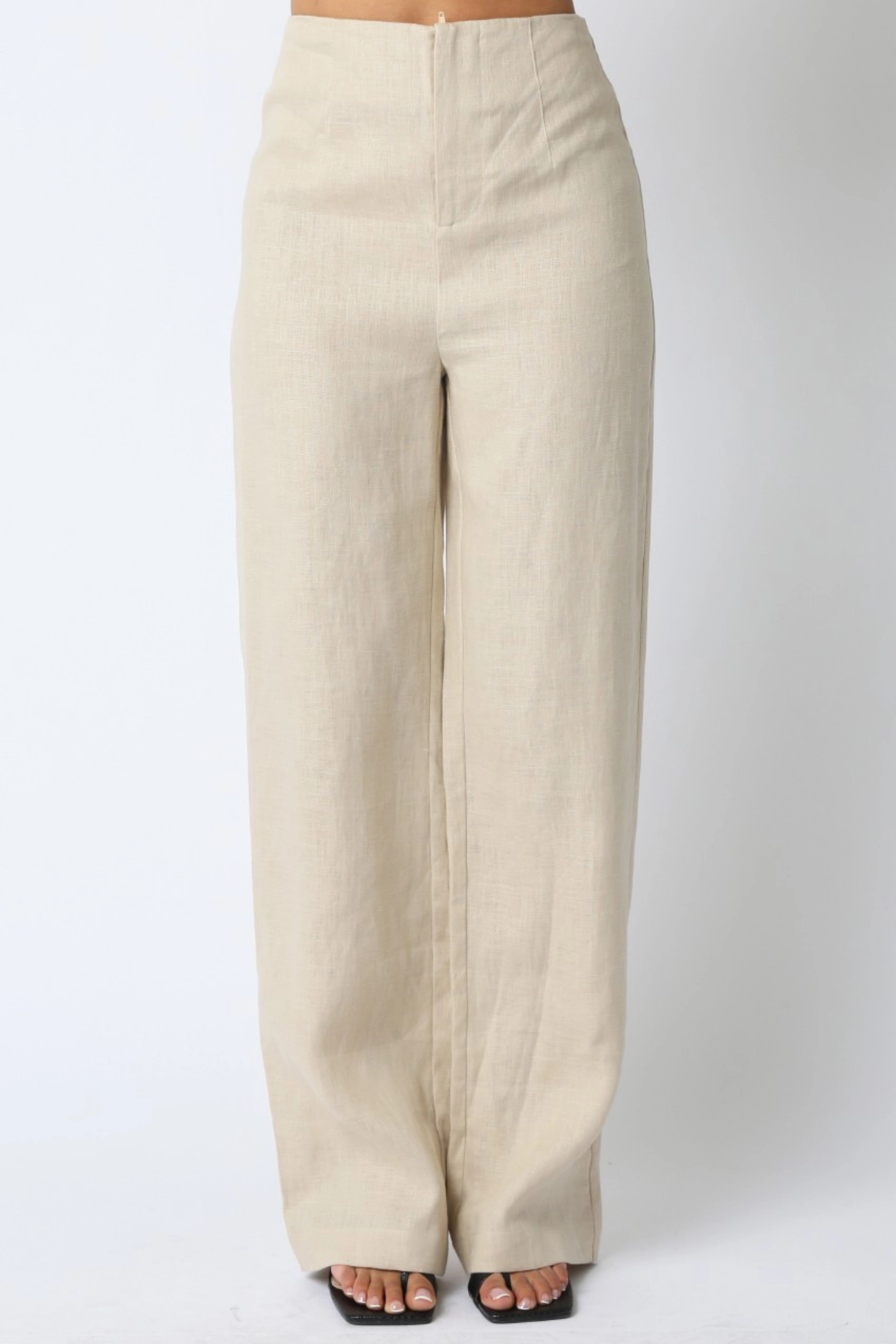 Stretchable Comfort Effortless Design BLAIR LINEN PANTS