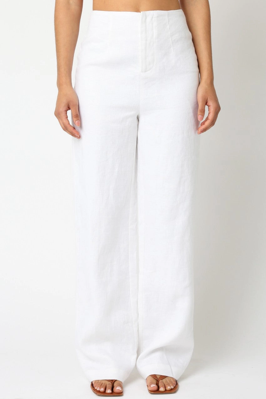 High Quality Material SeamlessPockets BLAIR LINEN PANTS
