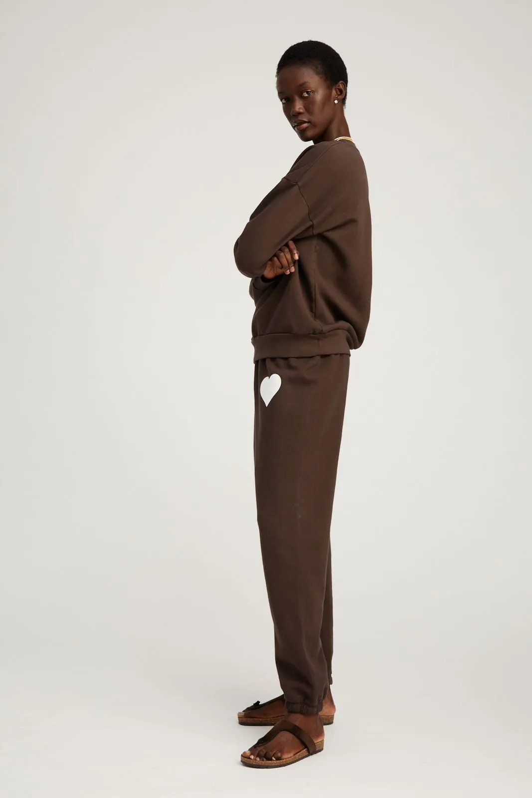 Americano Cotton Heart Sweatpants BreathableBackVents