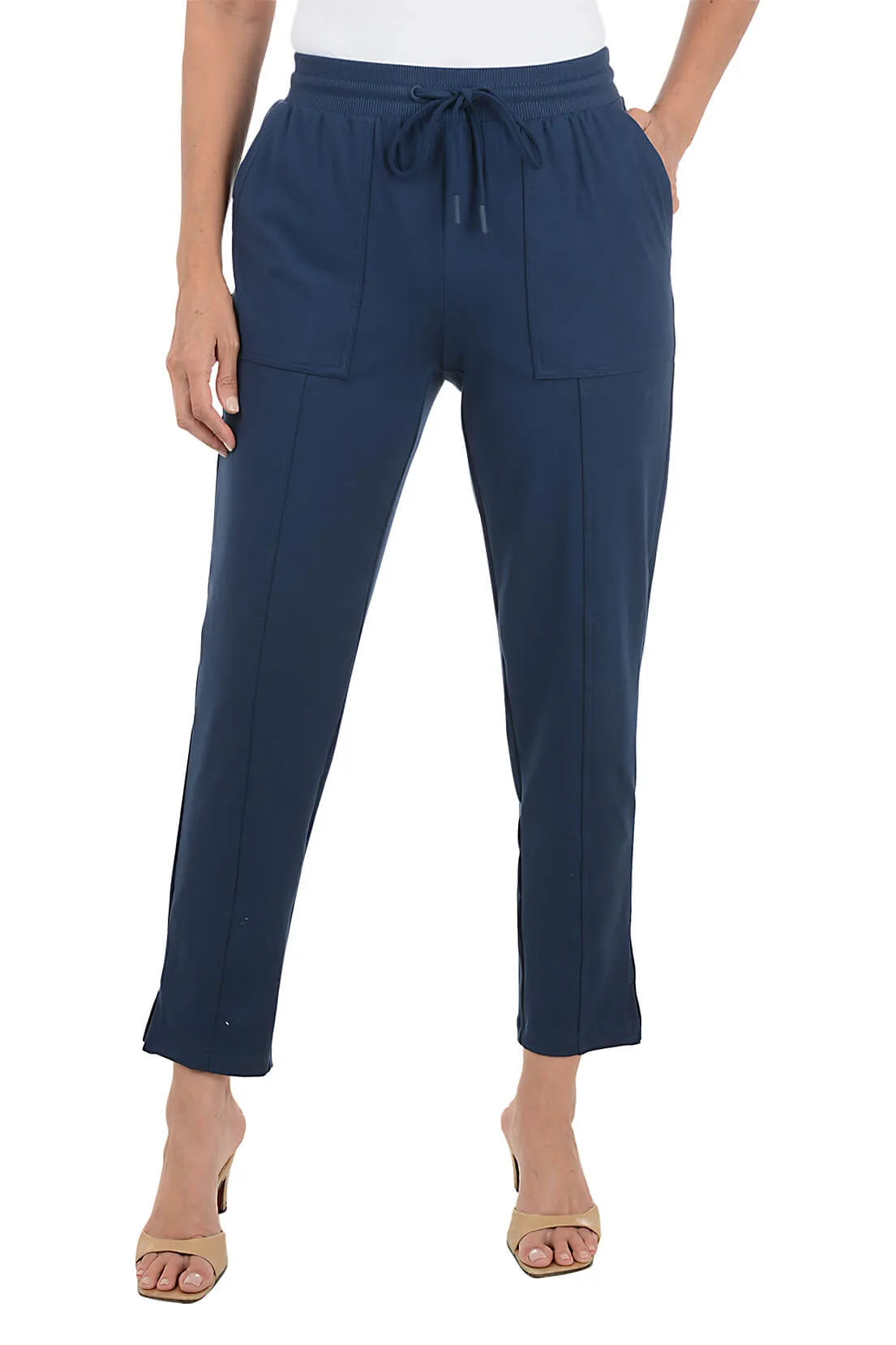 Slim Leg Active Pant No Gap Waist Comfy Ease