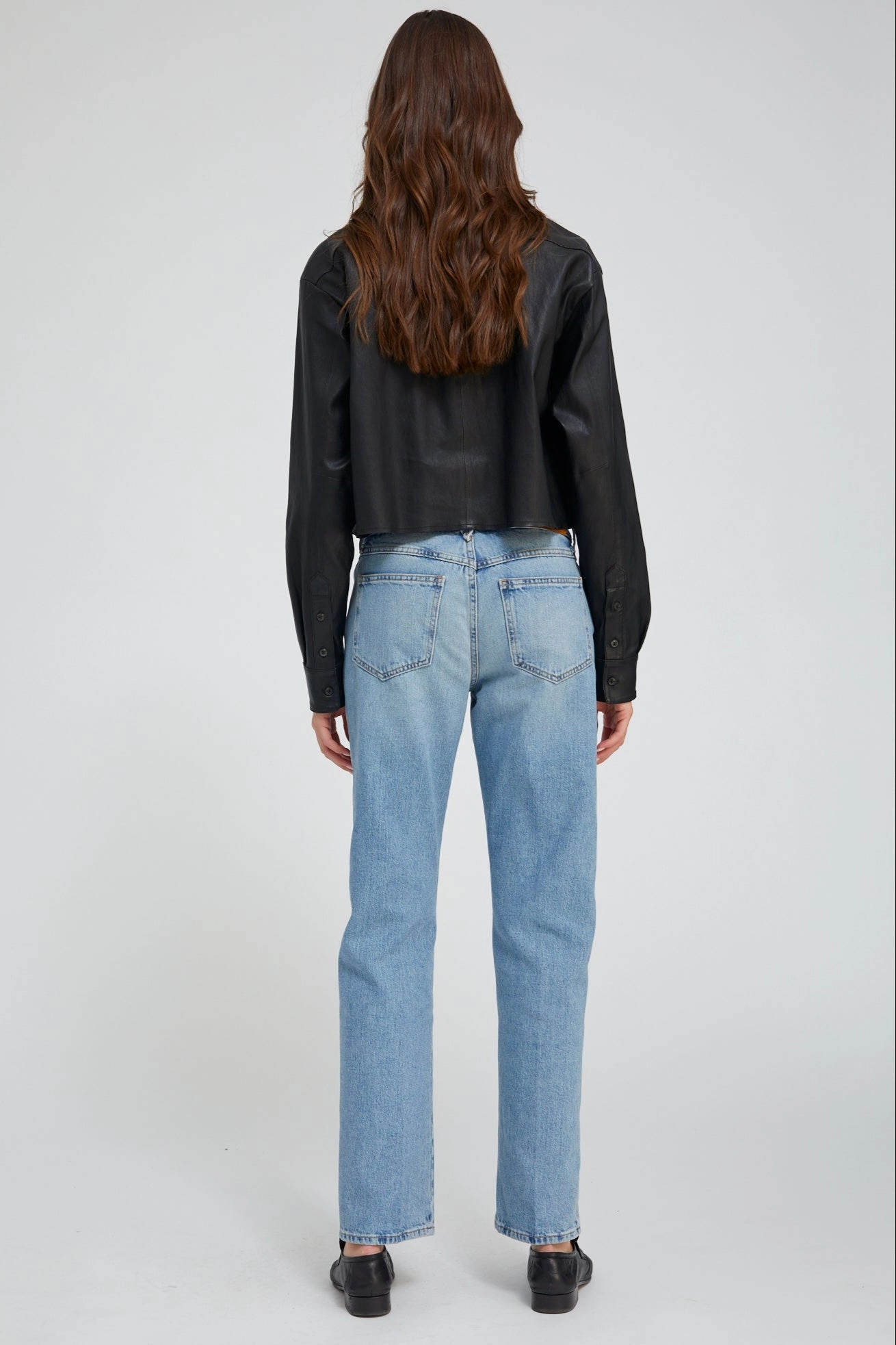 Paradis Slim Boyfriend Denim Pocket Reinforcement Distressed finish