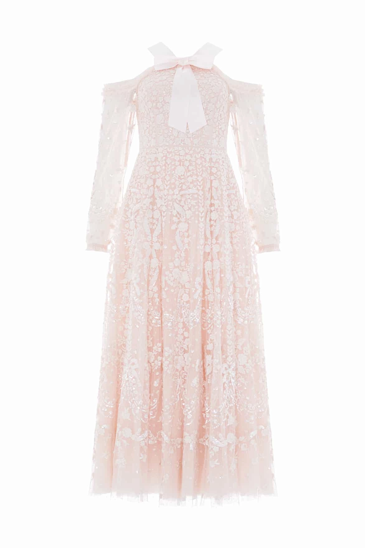 Adeline Off-Shoulder Ankle Gown Flattering Wearable