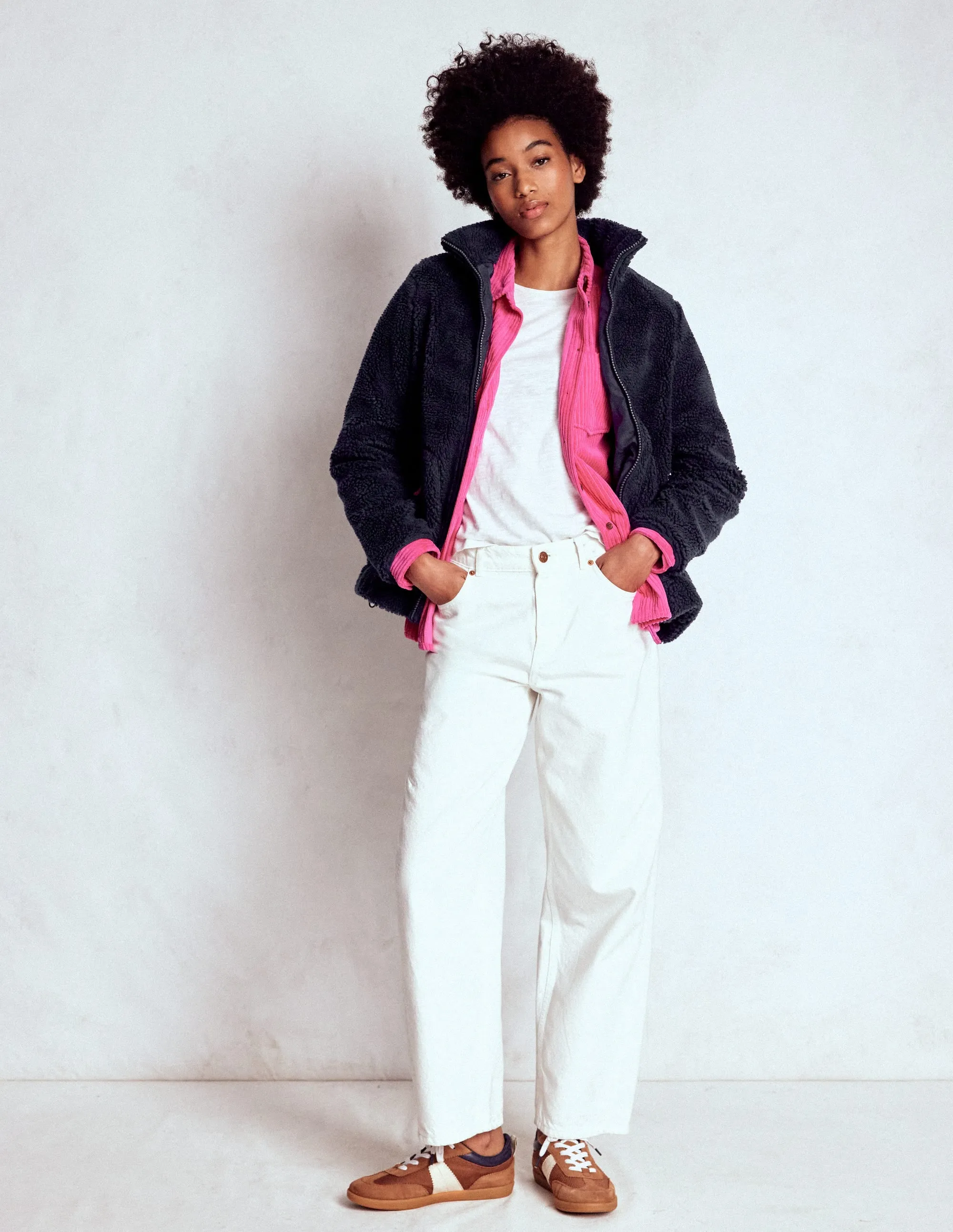 Westminster Borg Jacket-Navy AntiStaticLayer