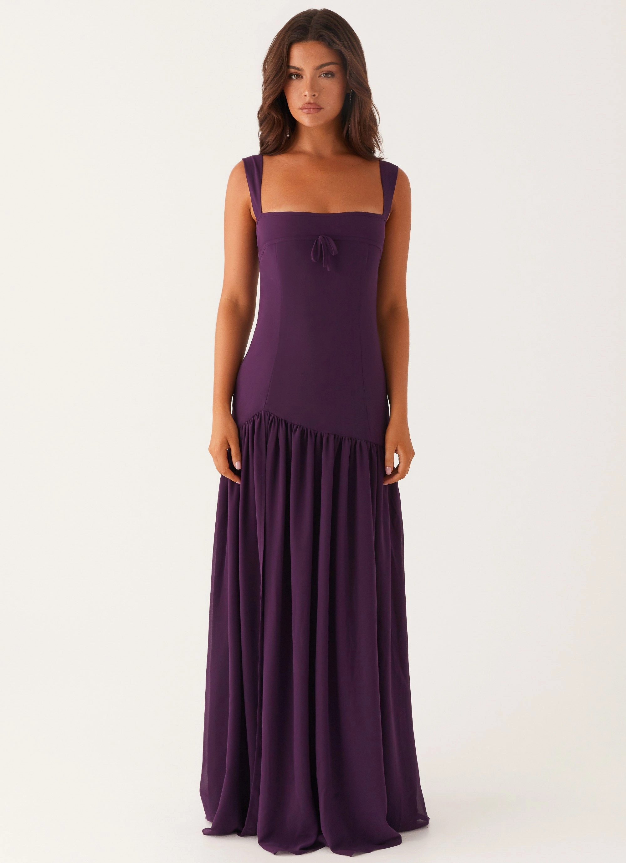 Alberta Maxi Dress - Mulberry
