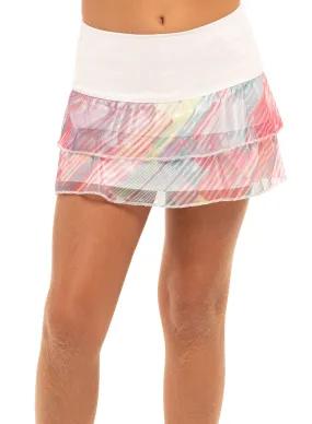 Have No Sheer Mesh Skirt - Girls Slim Stretch Fit