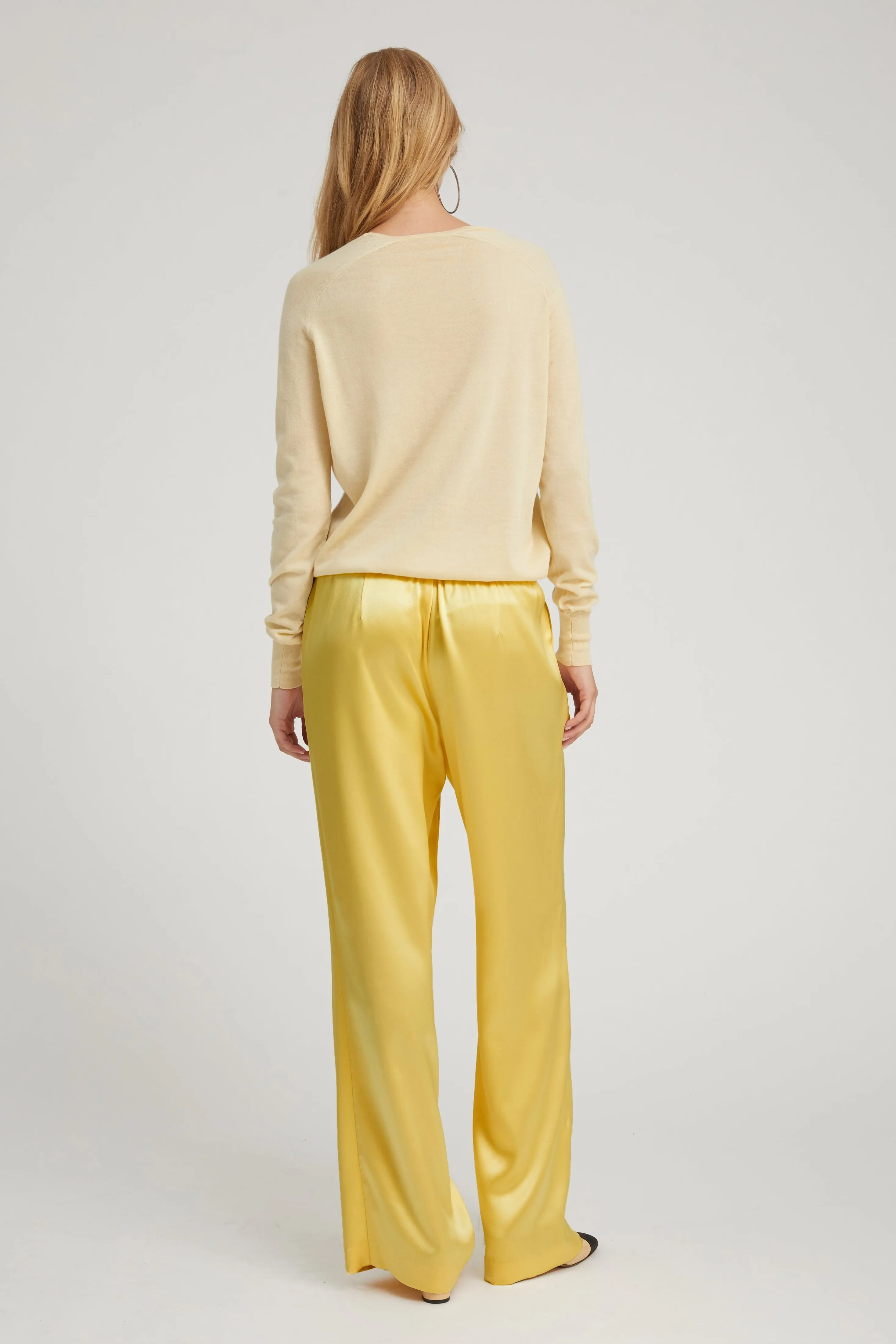 Limoncello Silk Kauai Pants Comfy Design