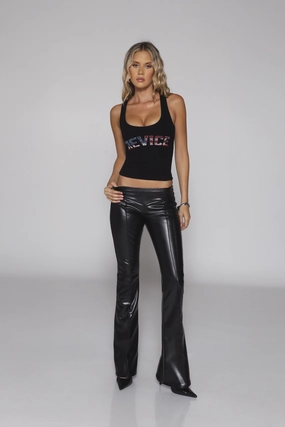 Soft Fabric THE KATE PANT / NOIR