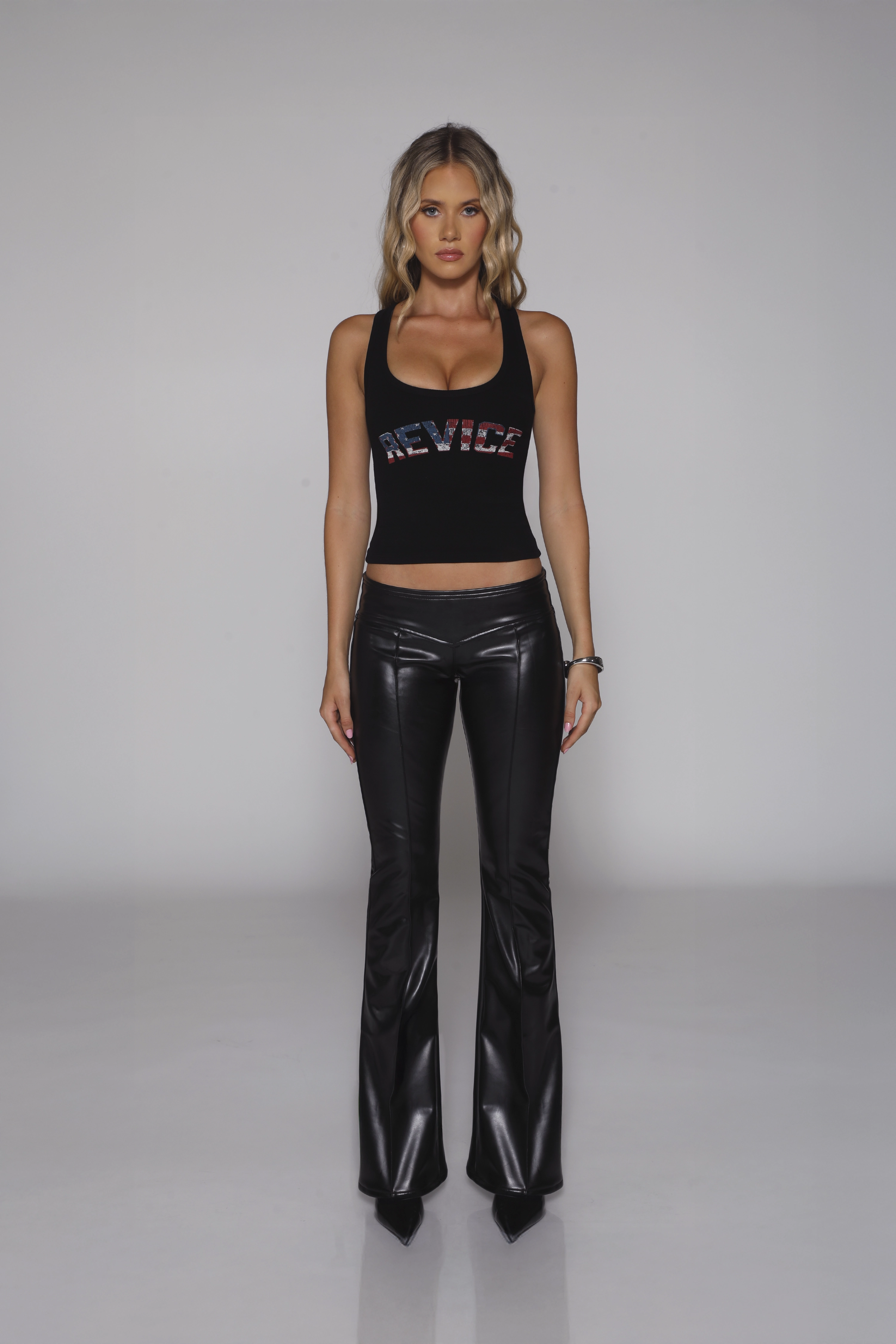 THE KATE PANT / NOIR Belt loops Sleek and Soft