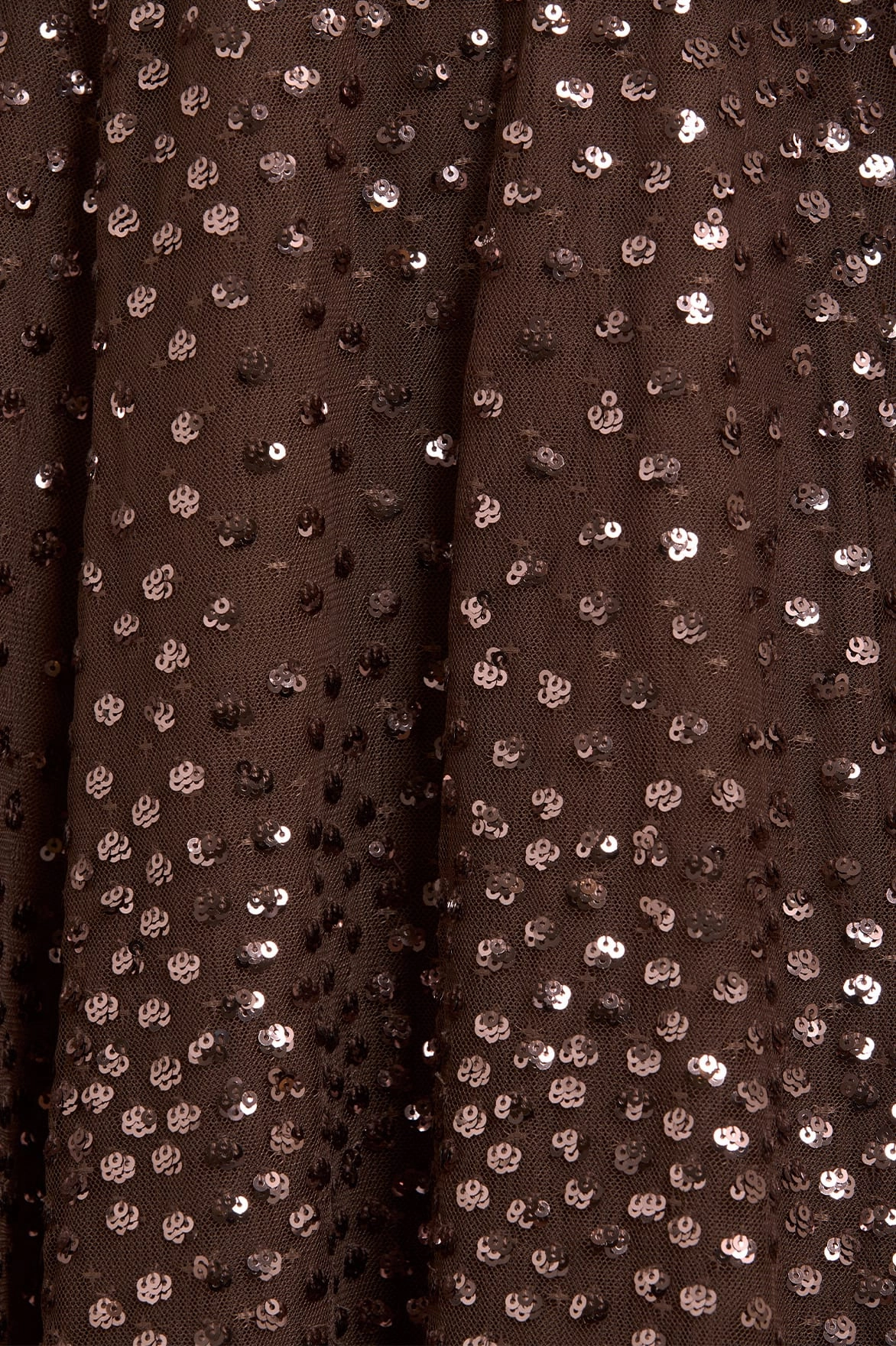 Scatter Dot Cape Sleeve Ankle Gown Button-Cuff Light Aesthetic