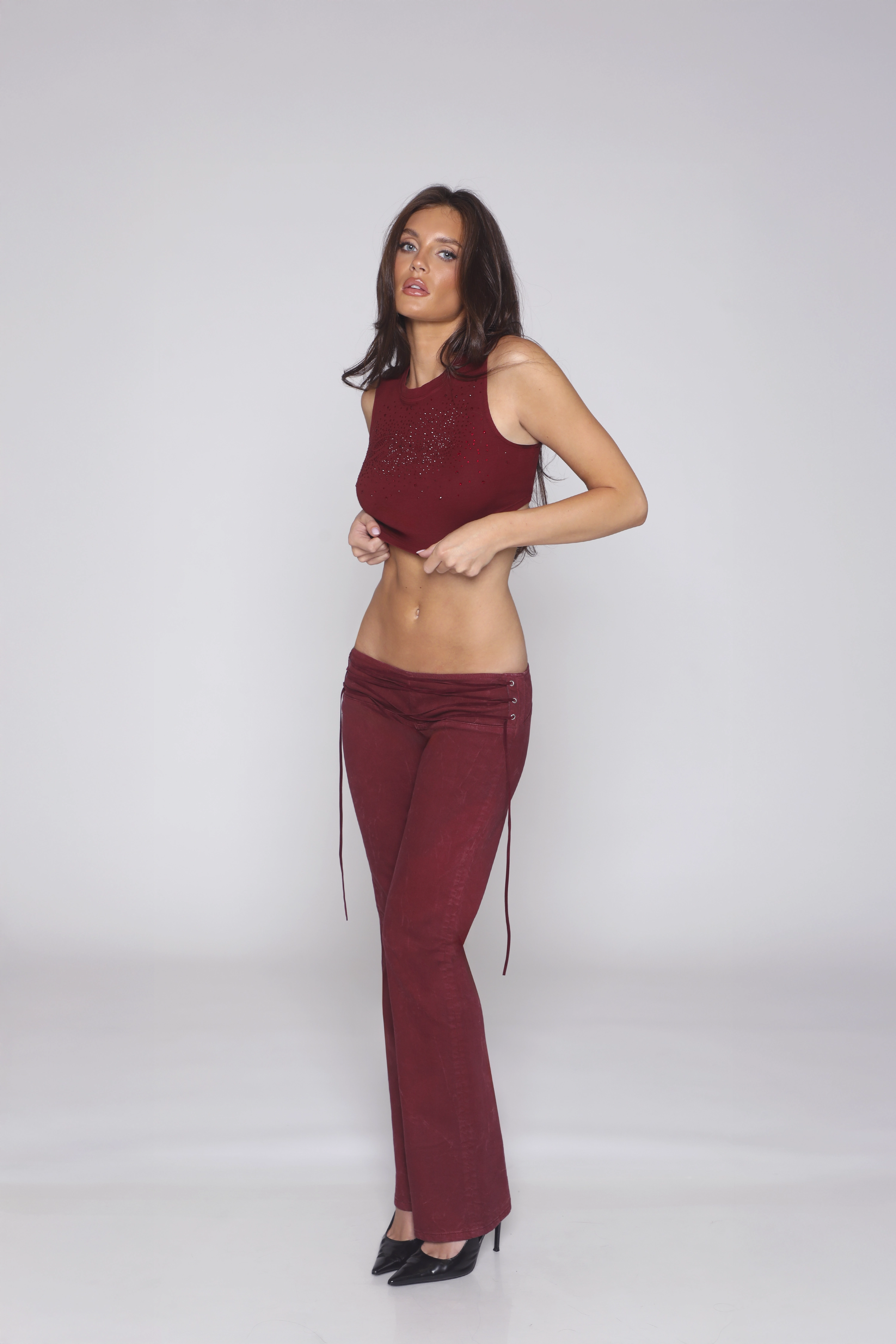 CYNDI JEAN / VELVET Cozy Stretch Fit Soft Fabric