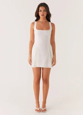Alyssa Mini Dress - White