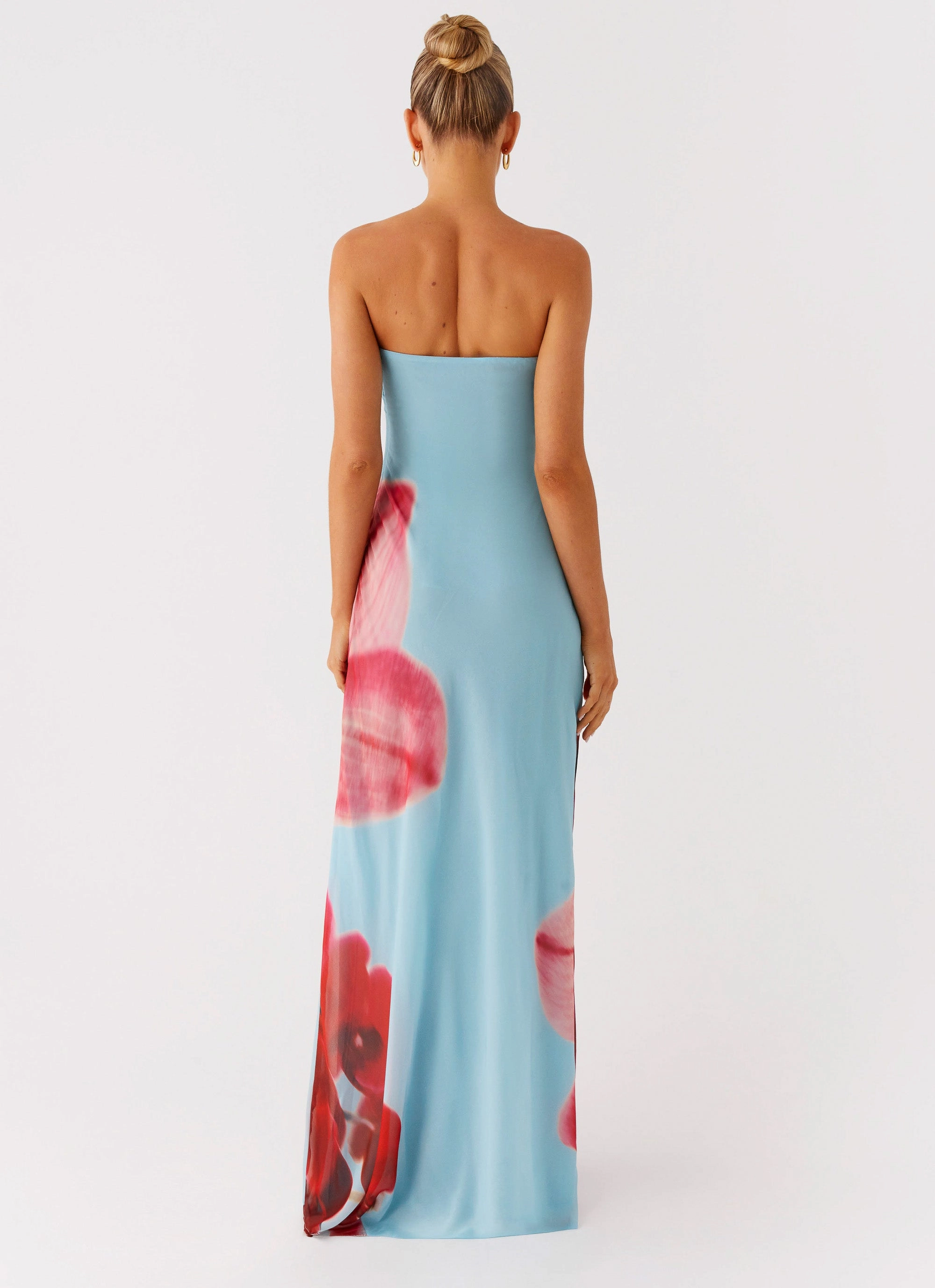 Amelle Maxi Dress - Turquoise Bloom