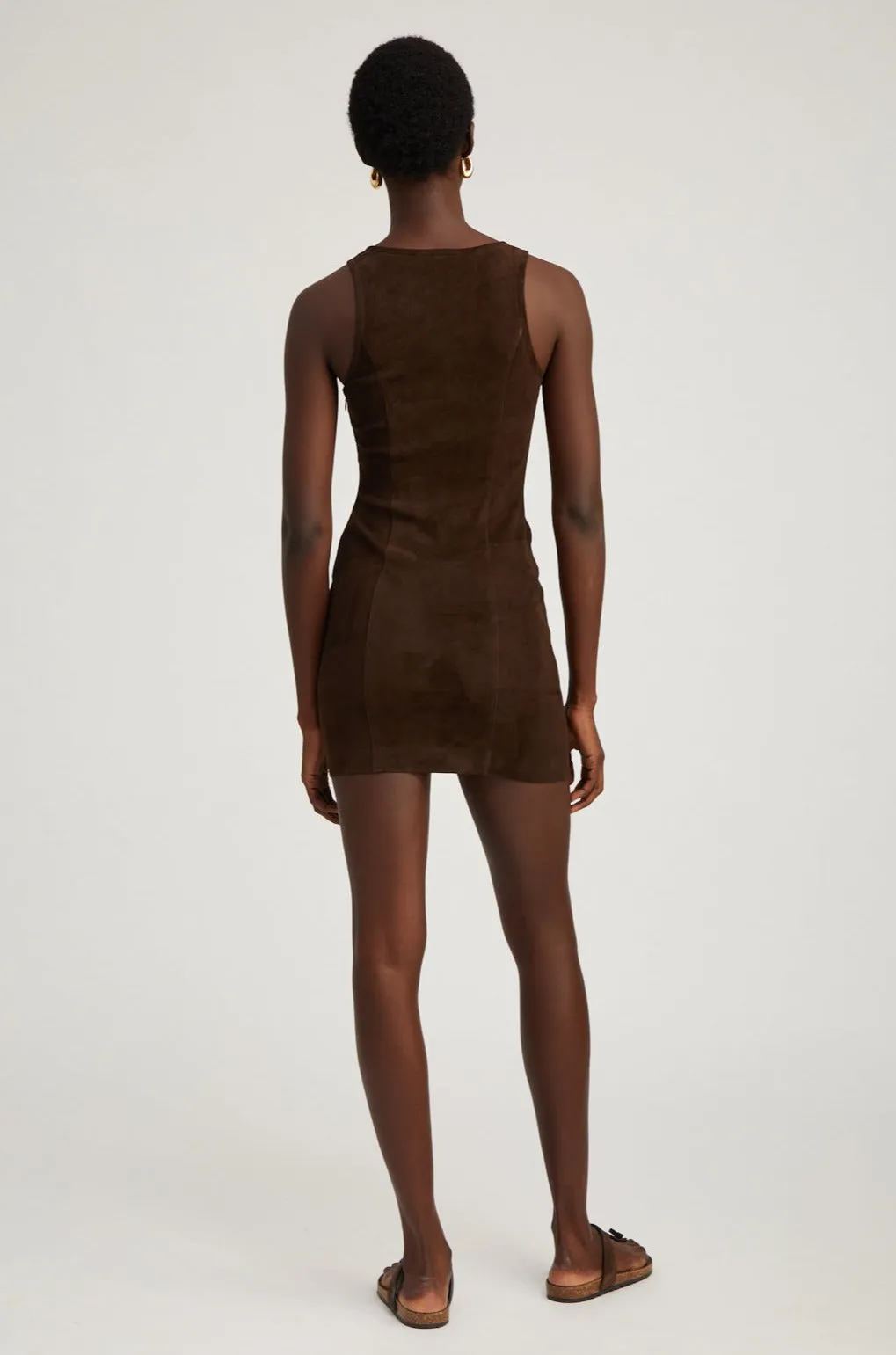 Americano Suede Audrey Mini Dress Classic Layers