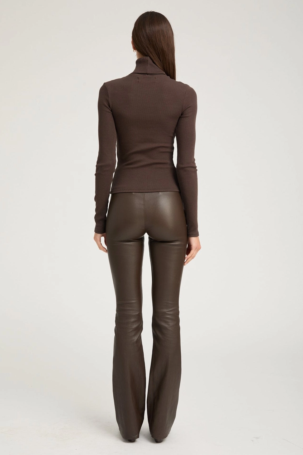 Petite Size Four Way Americano Leather Micro Flare