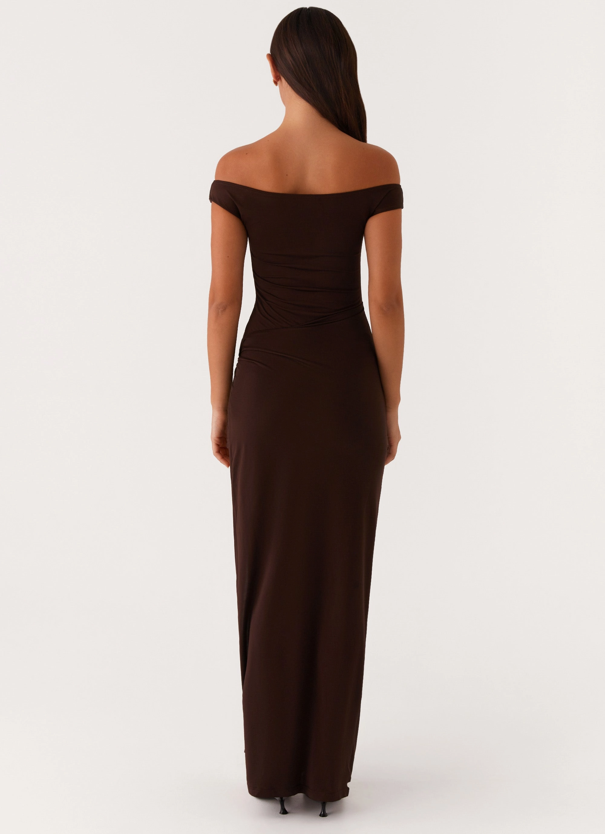 Amerie Maxi Dress - Chocolate