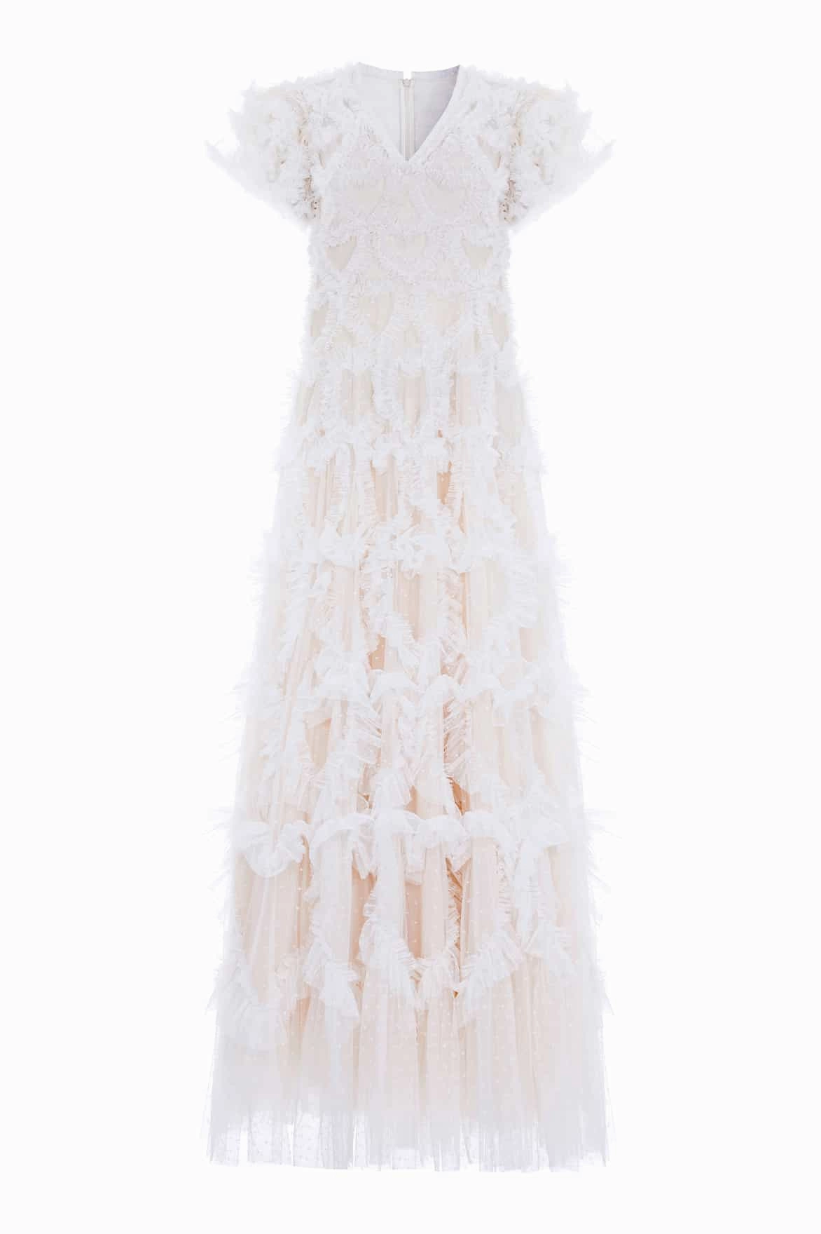 Amorette V-Neck Gown Urban Chic