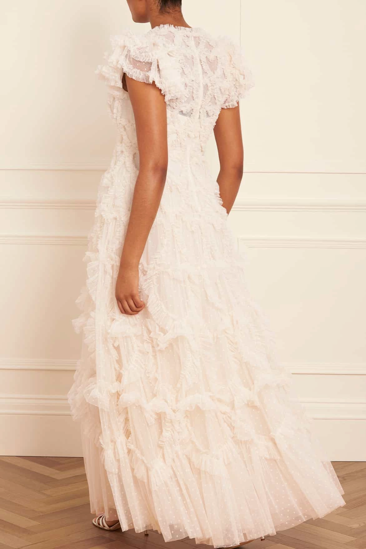 Flattering Shape Wear Day Ready Amorette V-Neck Gown