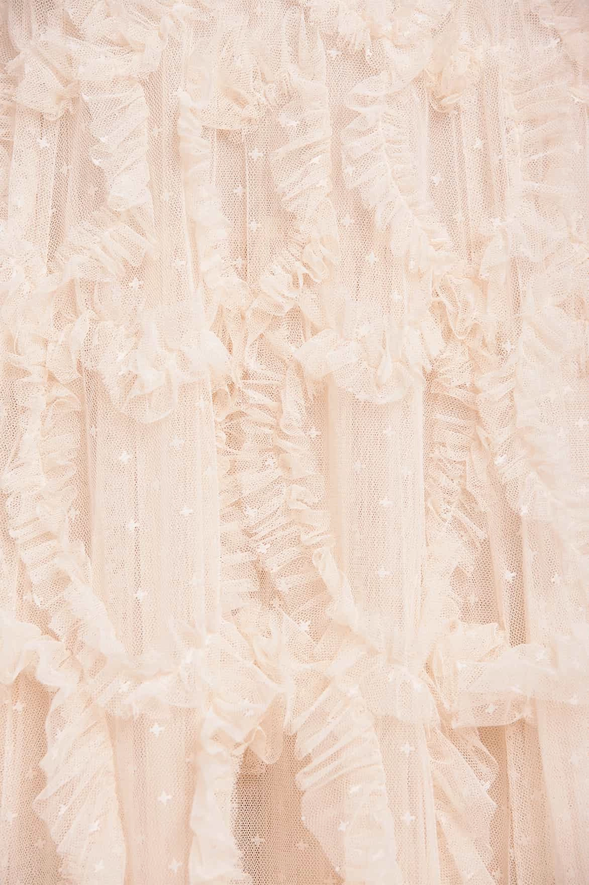 Amorette V-Neck Gown Side Tie