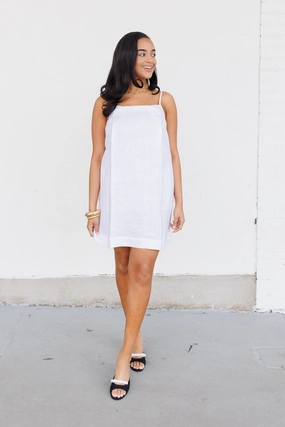 ANDIE LINEN MINI DRESS Art Soul