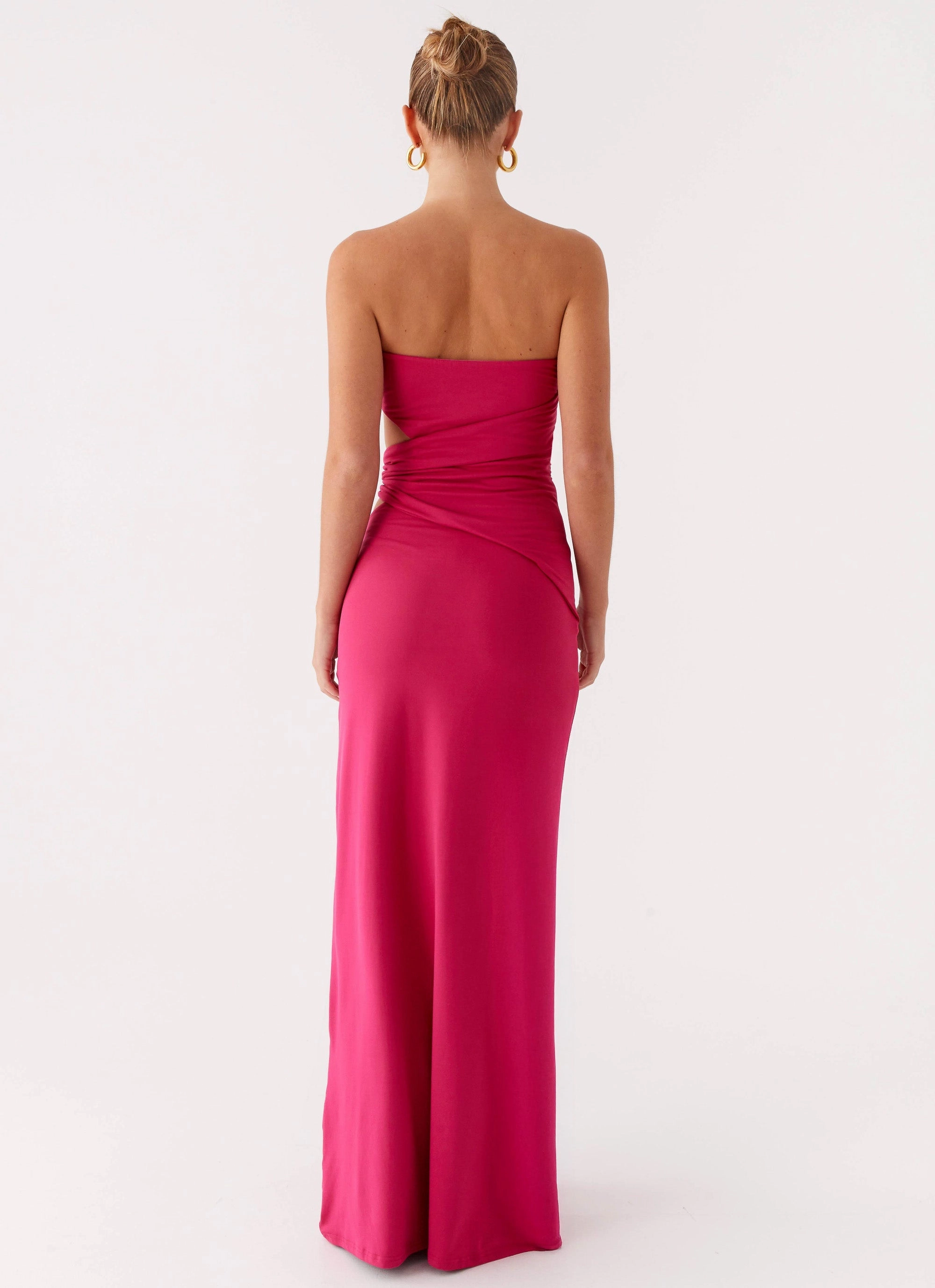 Anetta Maxi Dress - Fuchsia