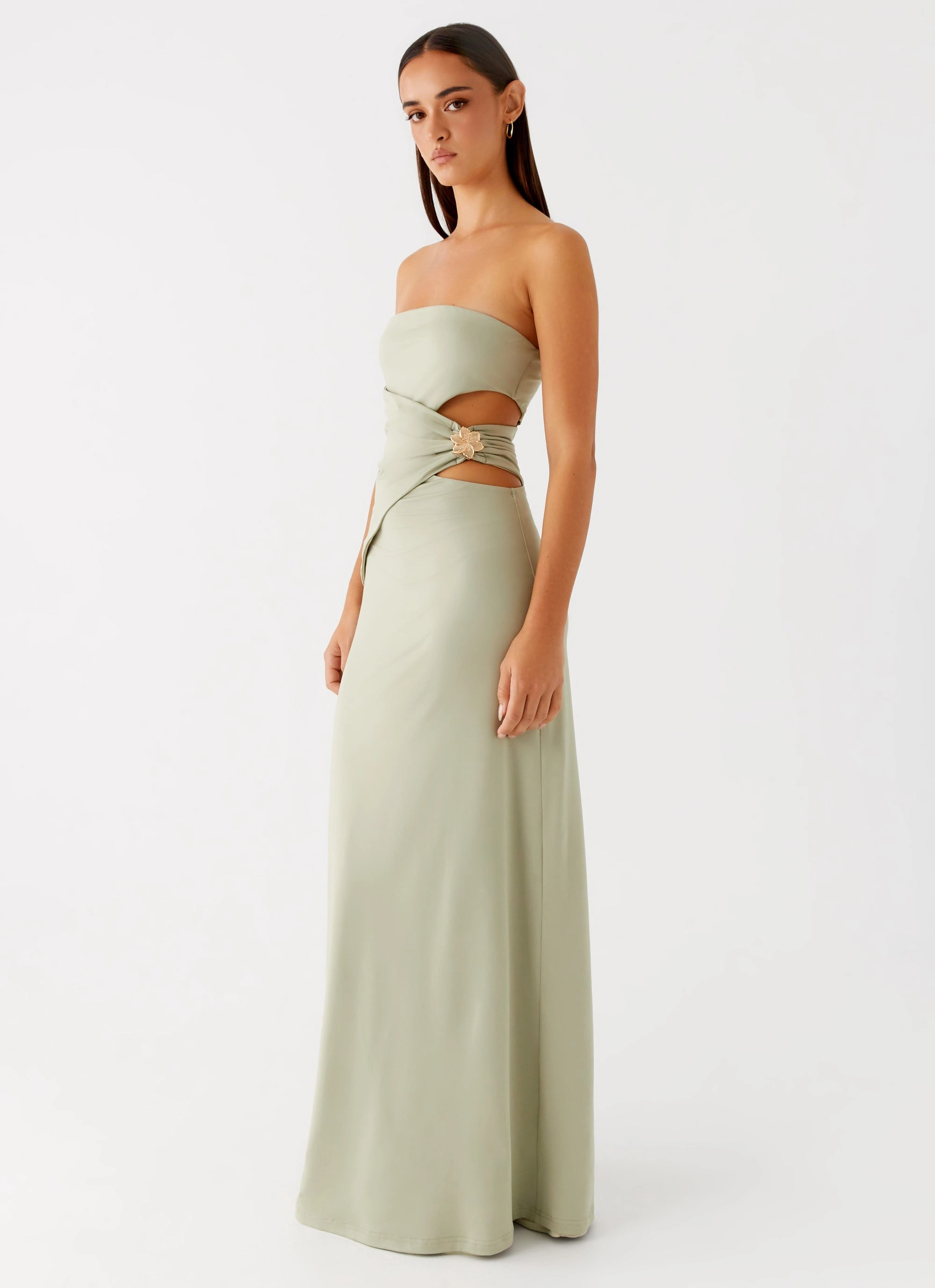 Anetta Maxi Dress - Sage