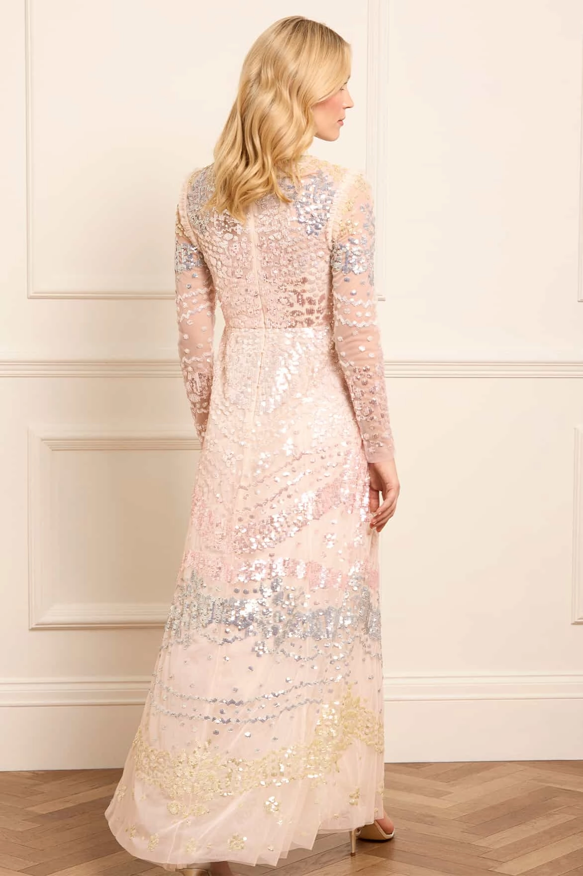Travel Essential Angeline Sequin Gown