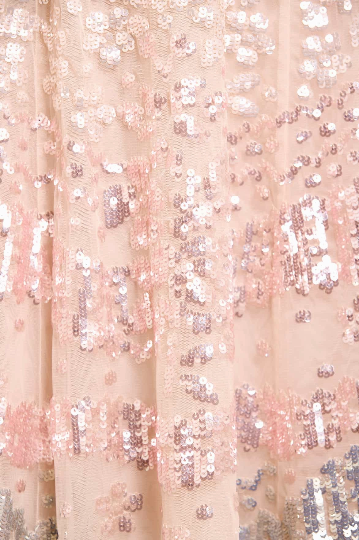 Angeline Sequin Gown Breathable Layering Subtle Detail