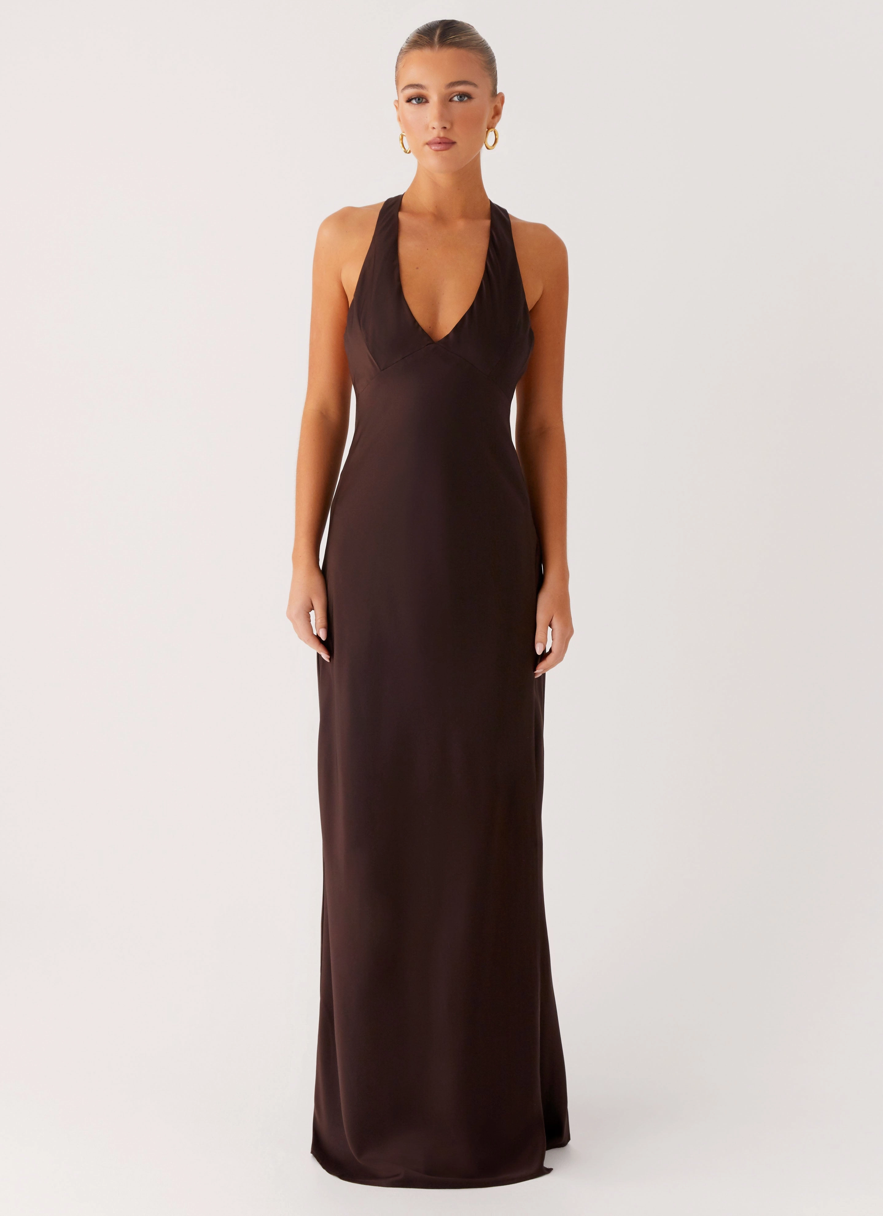 Angie Maxi Dress - Chocolate