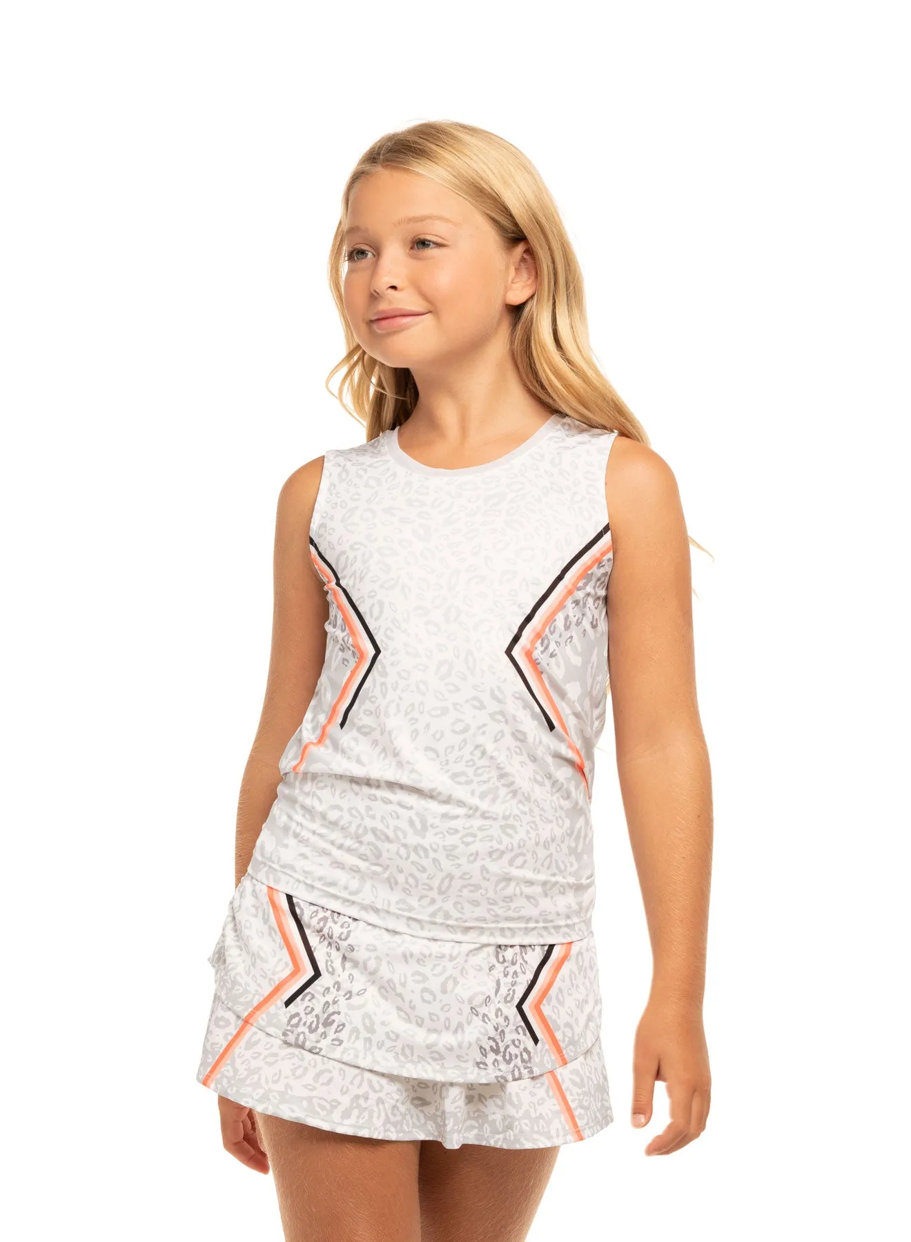 OdorResistant Treatment Chic Sweater Animal Instinct Tie Back Tank