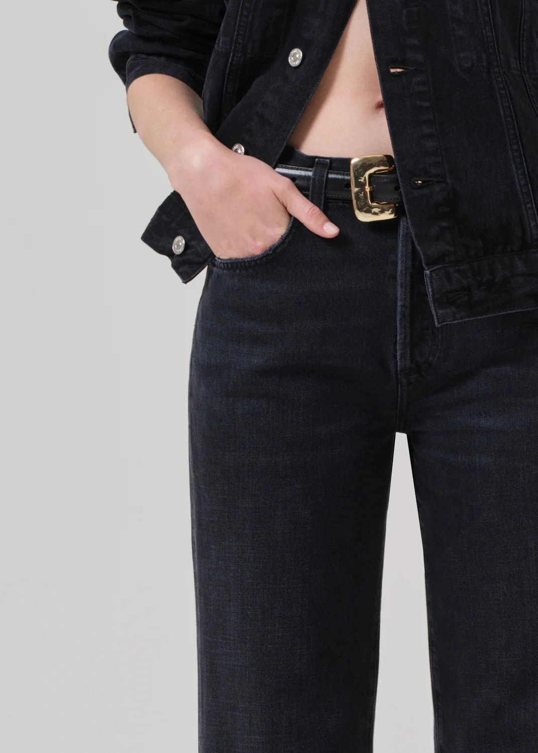 Comfy Touch Annina High Rise Wide Leg 30" in Prophecy