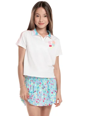 Anything Is Popsicle Polo Short Sleeve Durable Interlock Stitch