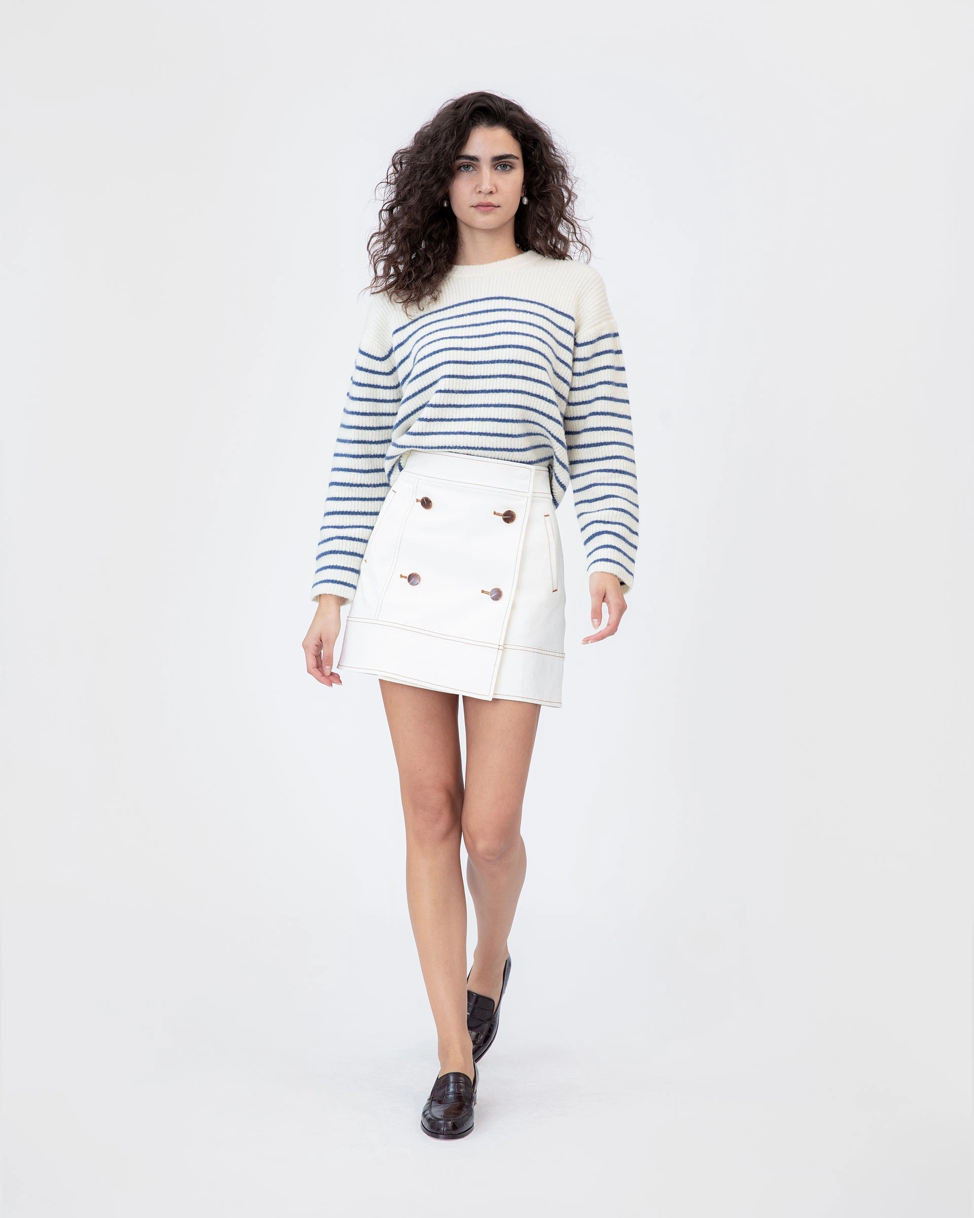 Comfortable Layers Court Skirt