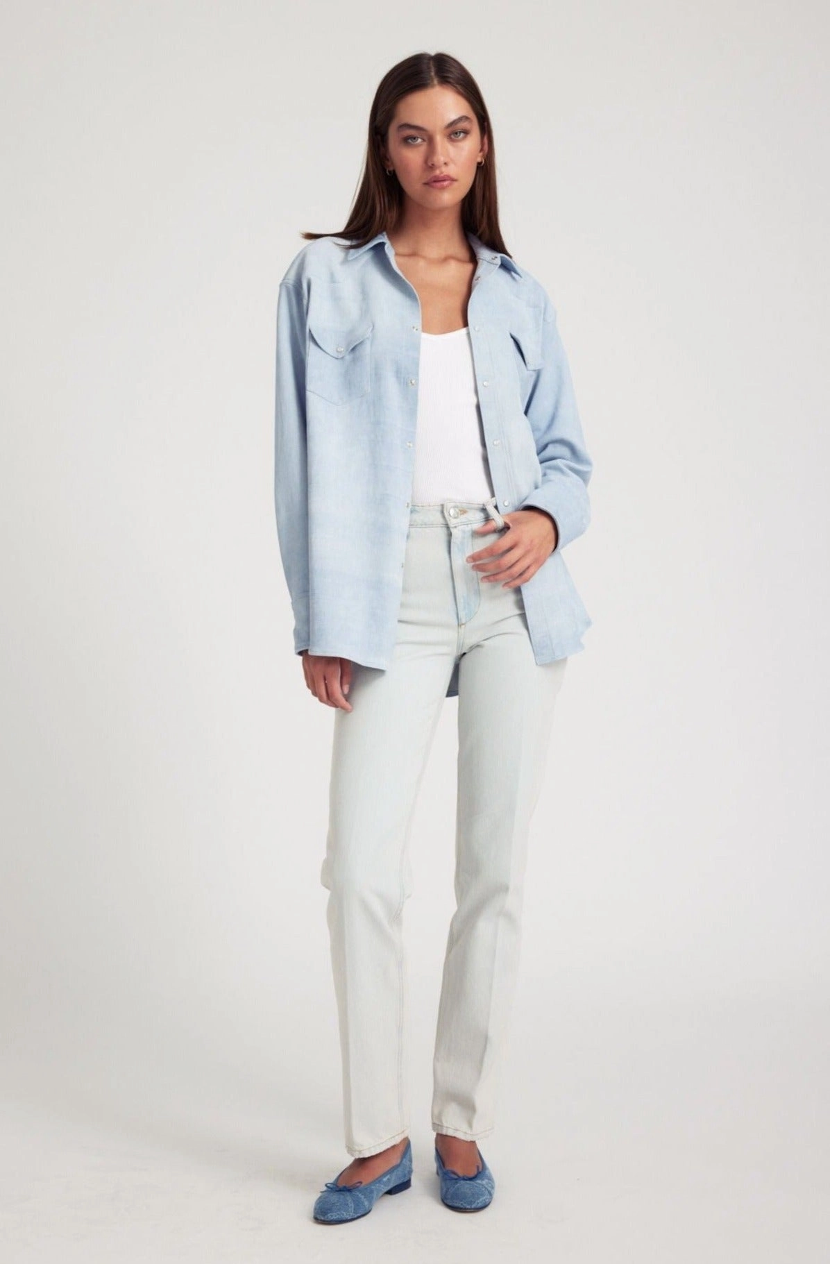 WrinkleResistantTextile Piaf Straight Leg Denim