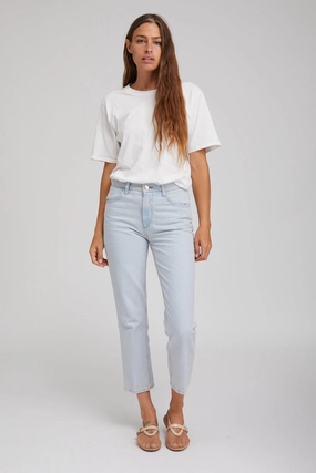 Piaf Crop Straight Leg Denim ChafeFreeEdging