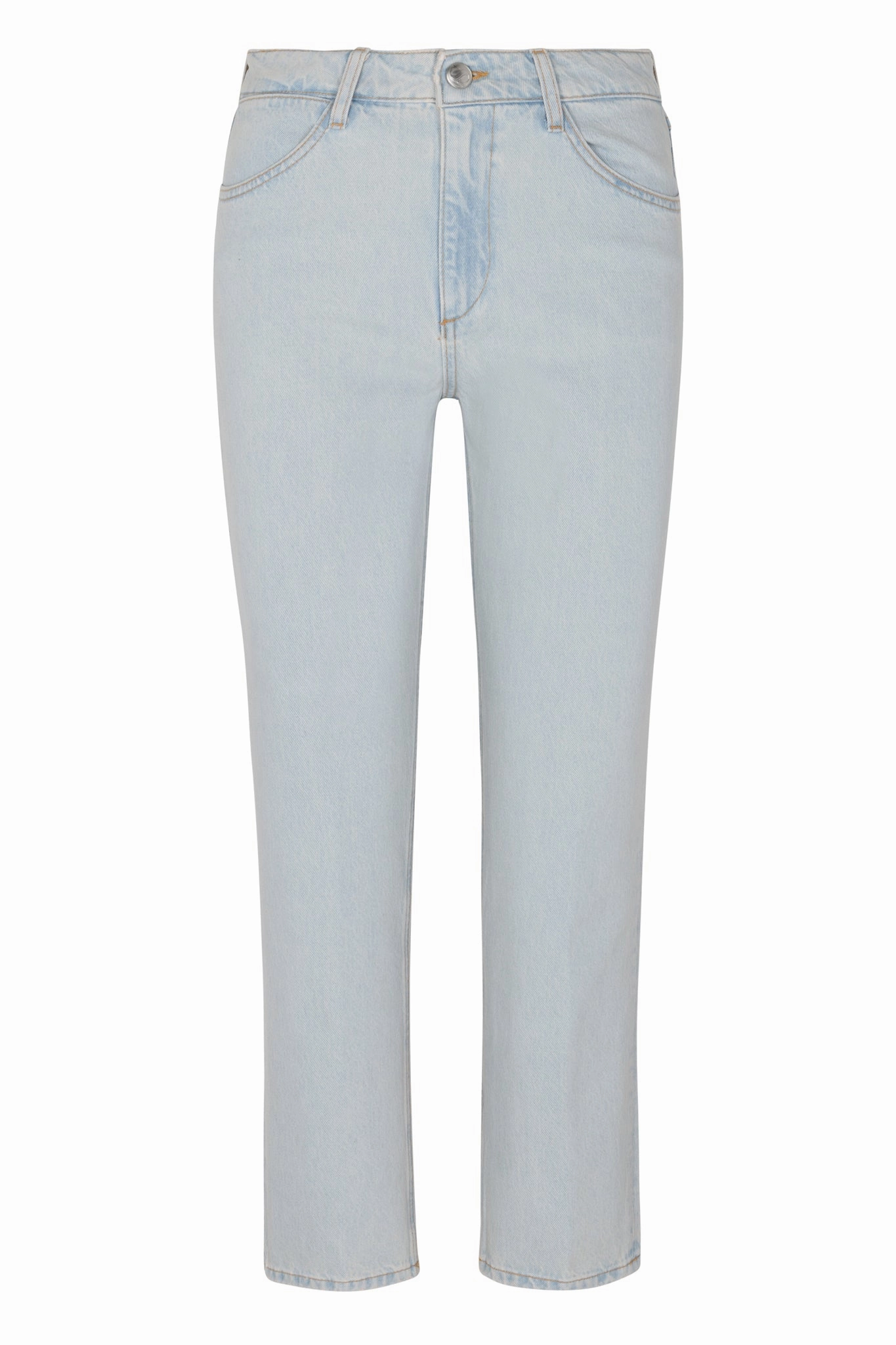 Piaf Crop Straight Leg Denim PlushLining CroppedLength