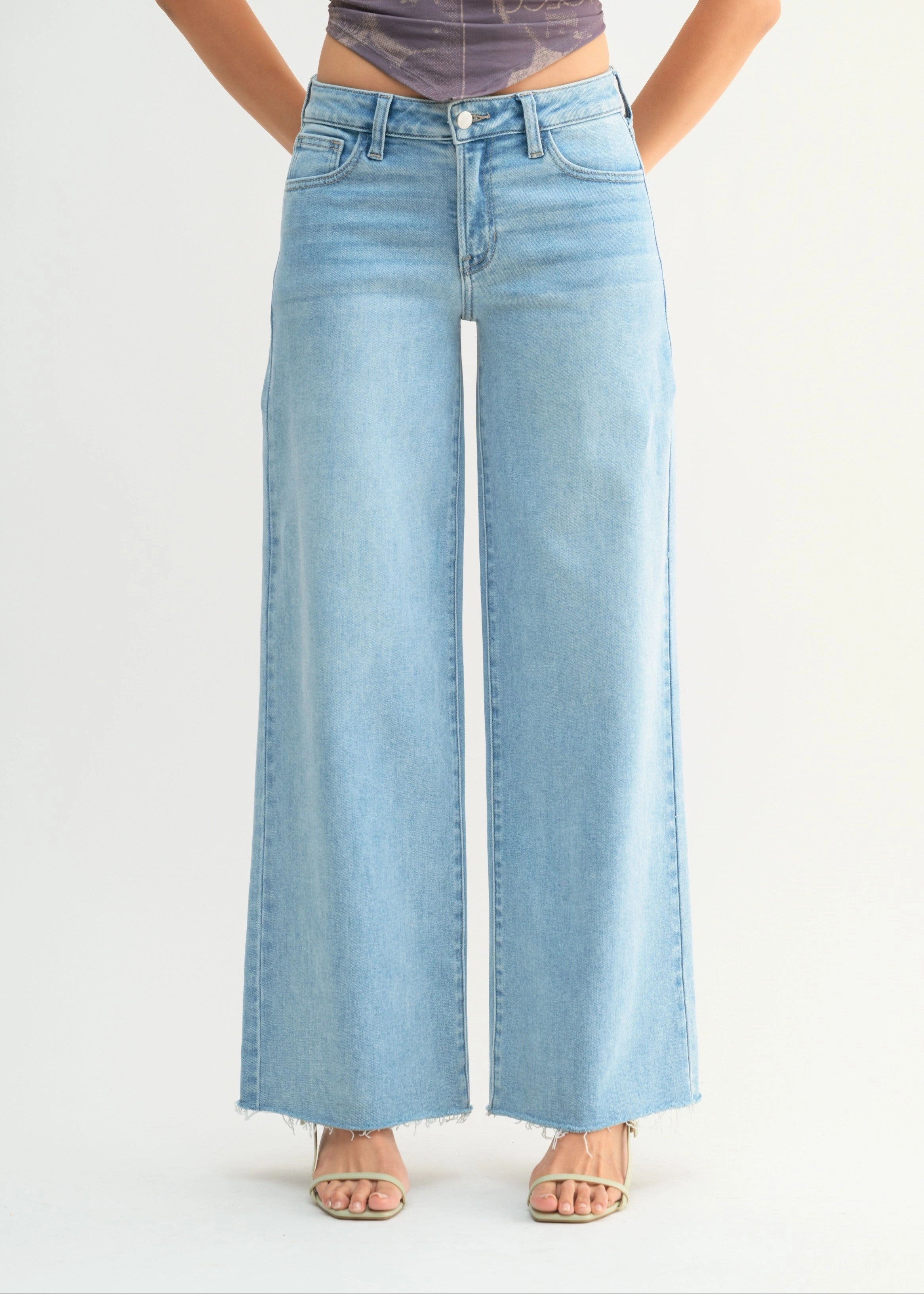 AUDREY RELAXED WIDE-LEG JEANS Autumn Days Parent Style