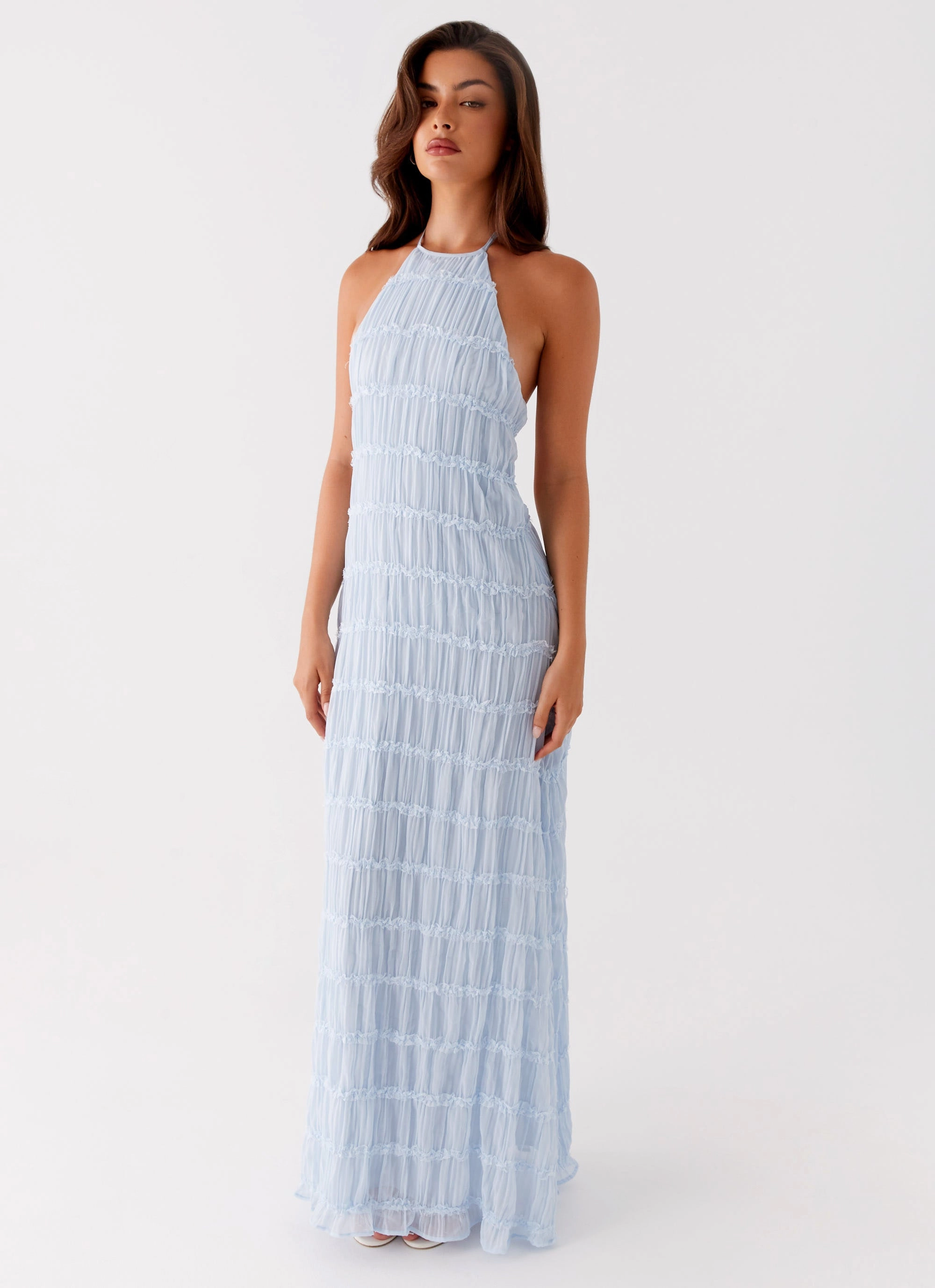 Aullie Maxi Dress - Blue