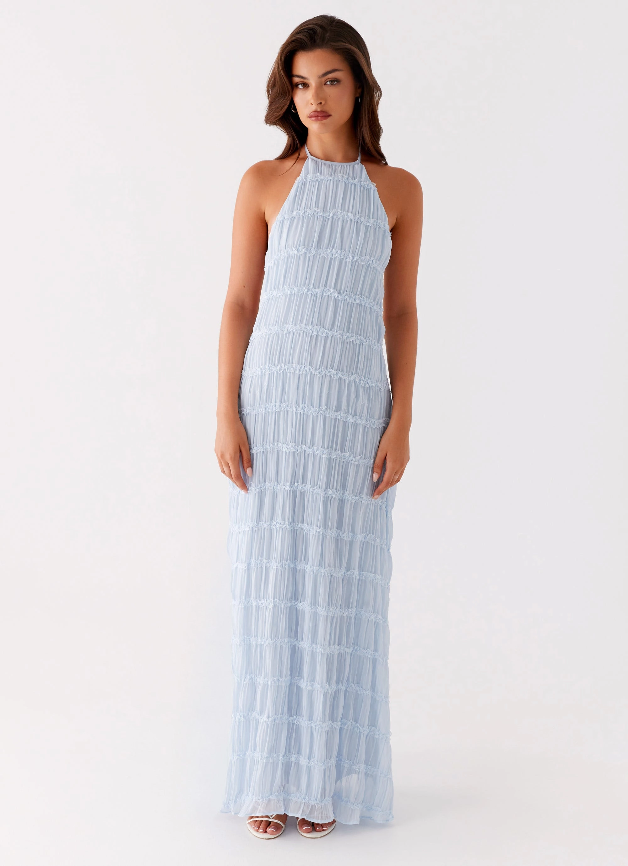 Aullie Maxi Dress - Blue