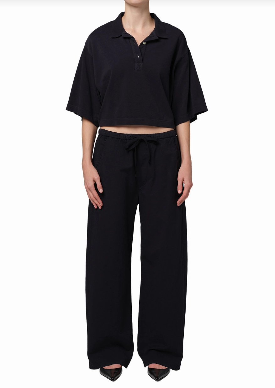 Relaxed Wearable Aurora Pull-On Pant in True Navy