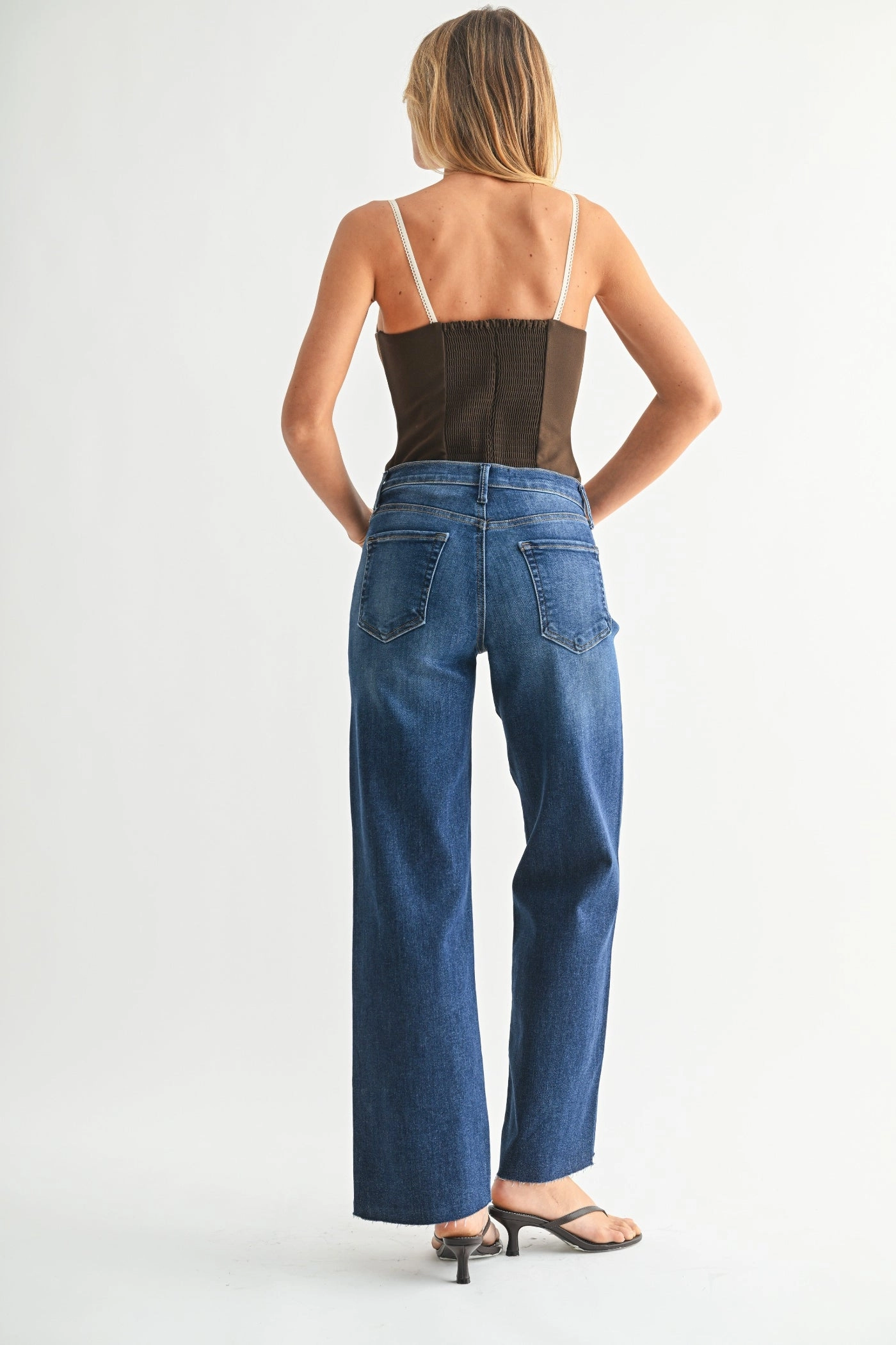 Smooth Shape AVA SLIM PALAZZO JEANS