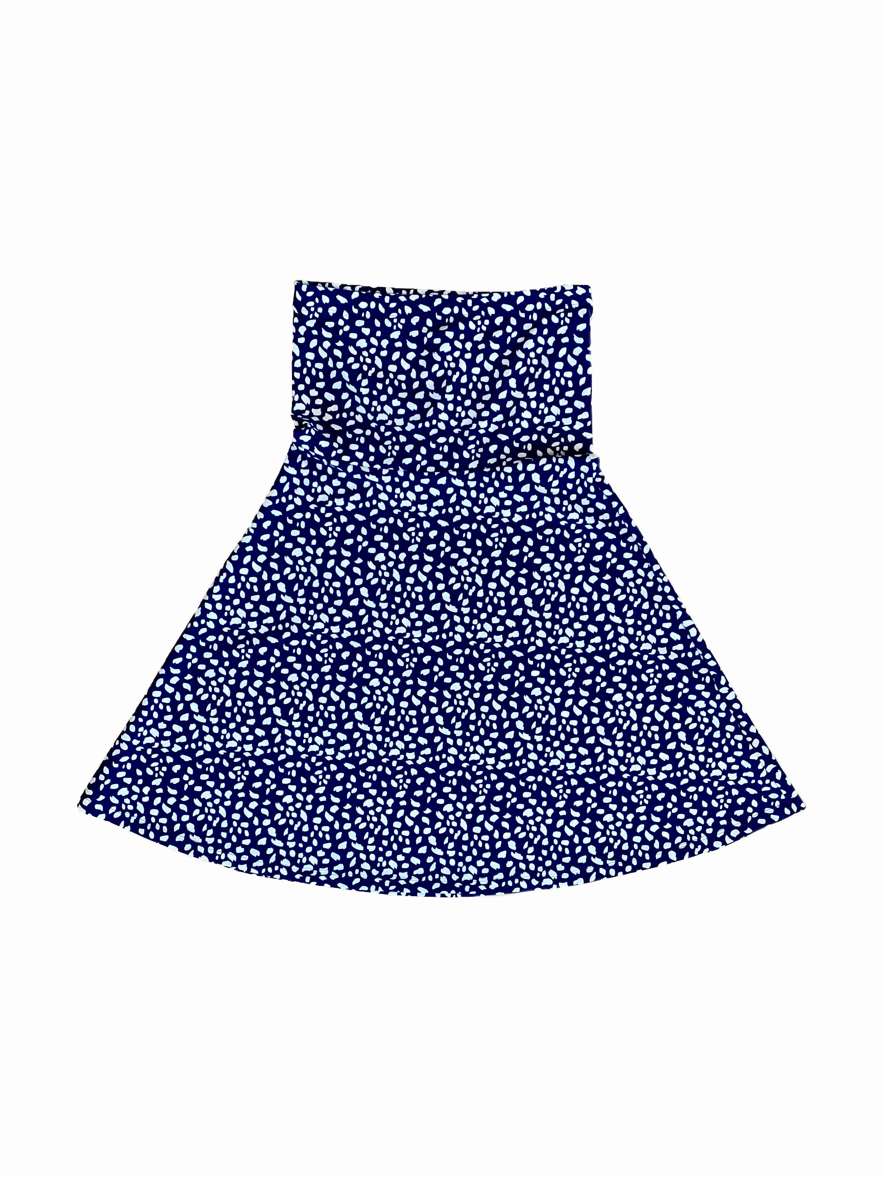 Avalon Dress Small Diana's Dot Navy flowy style