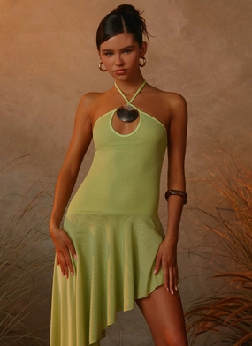 Avigalle Maxi Dress - Lime