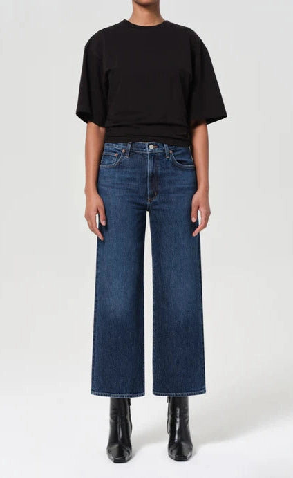 Harper Crop Jean in Echo Basic Comfort Classic Wear Party Look