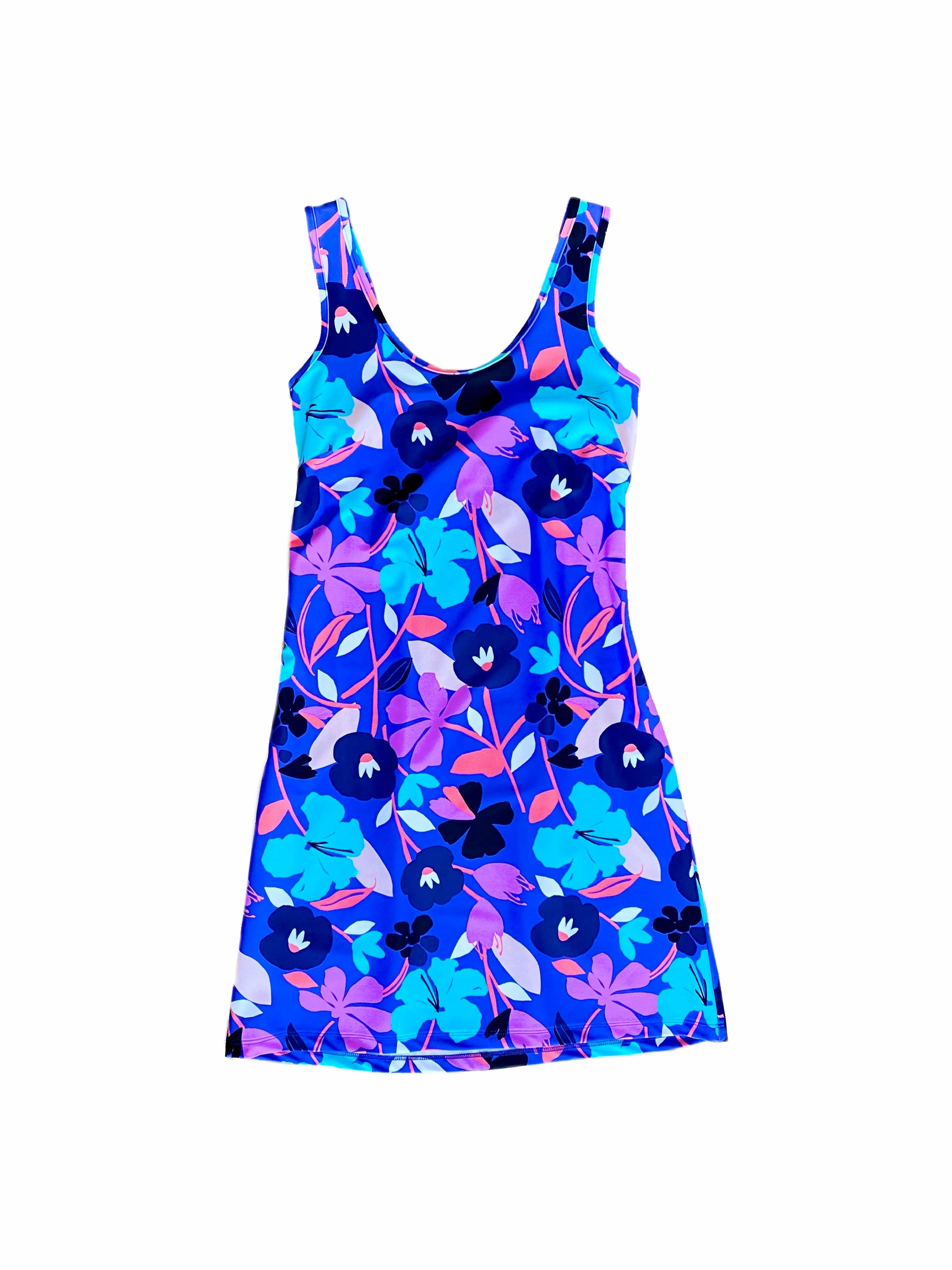 Bali Tank Dress Jungle Flower Tailored Comfort