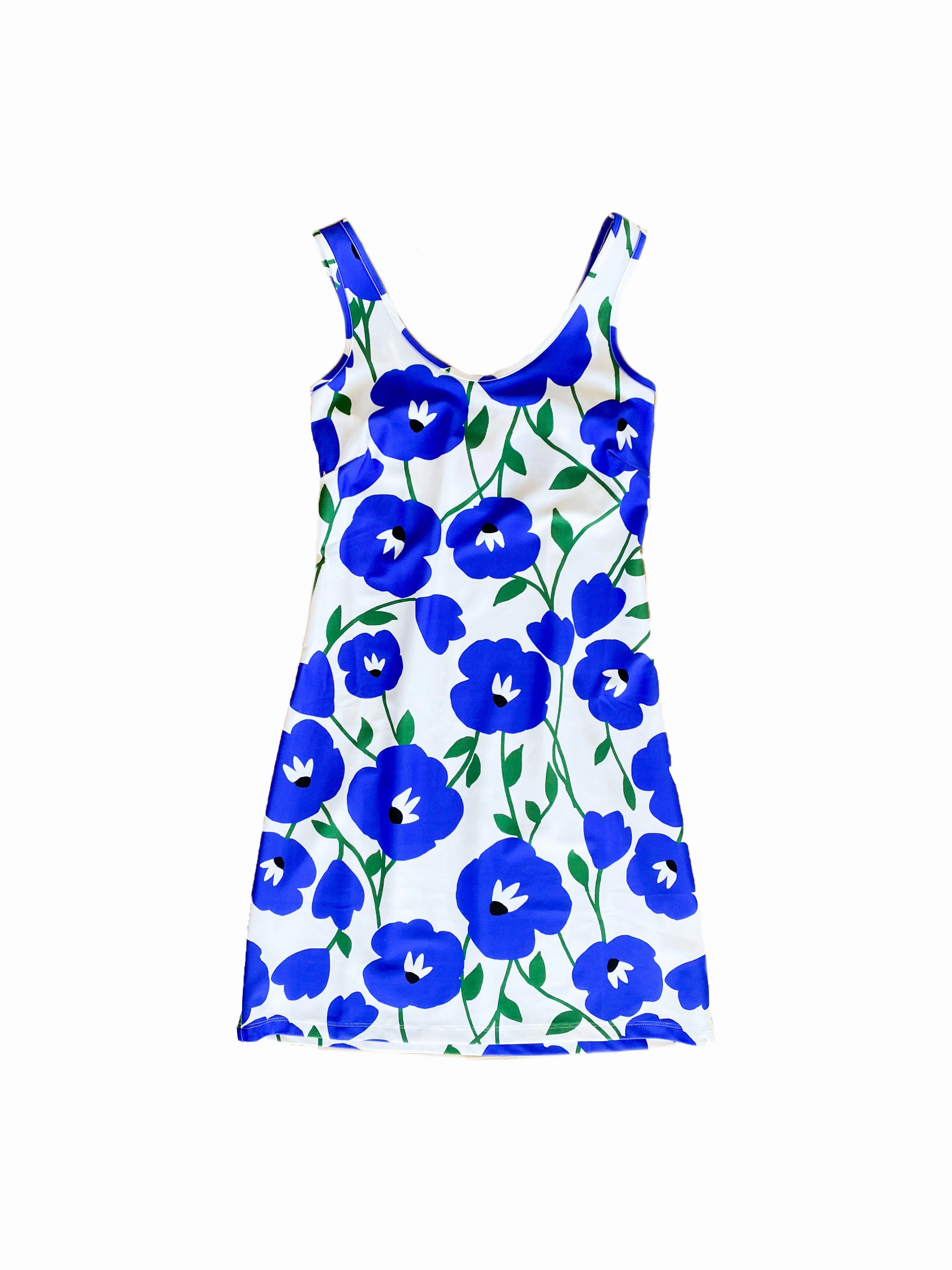 All-Day Fit Bali Tank Dress Pop Art Flower