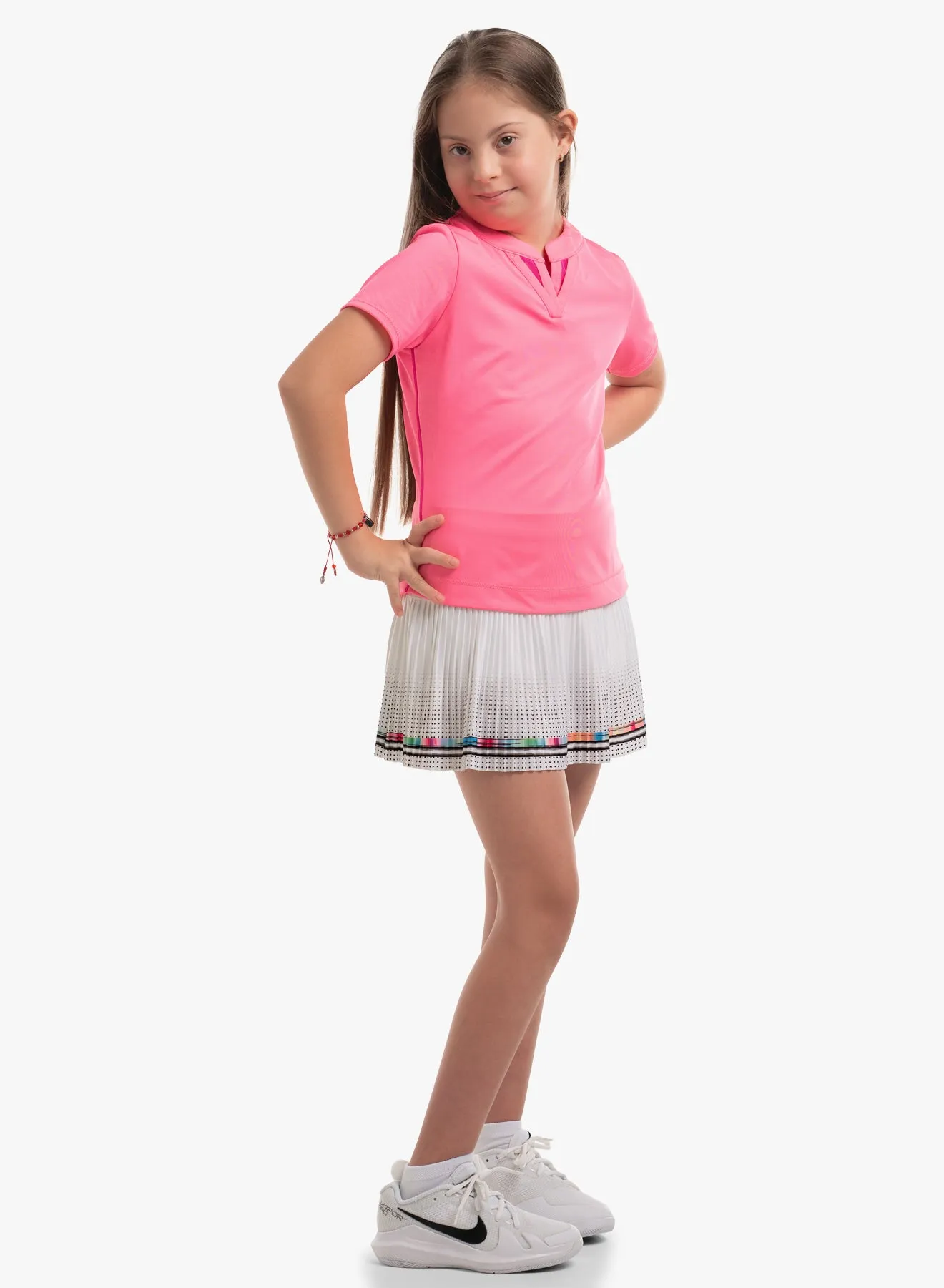 Double V Short Sleeve NoRoll Hem Technology TemperatureRegulating