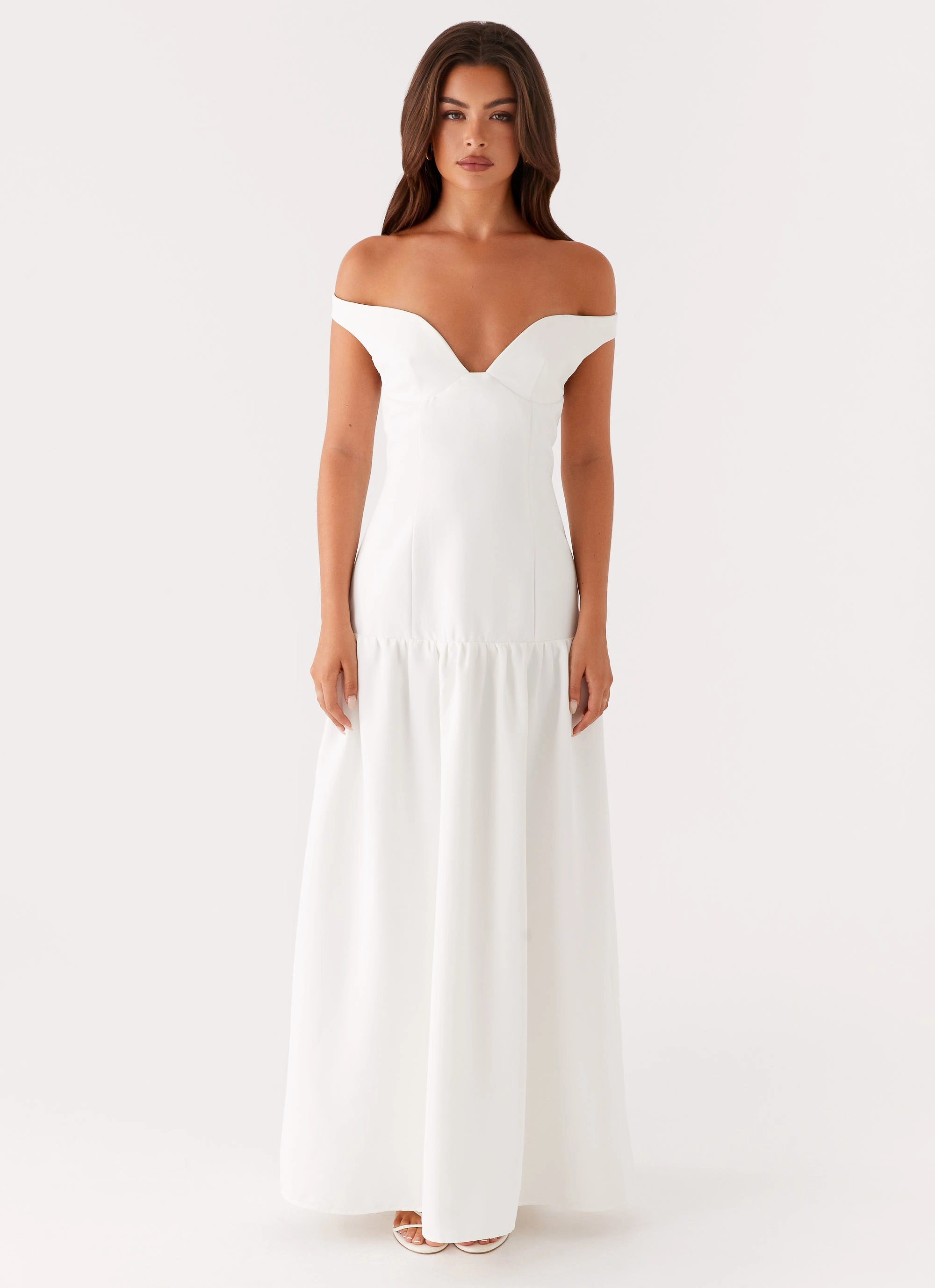 Basel Maxi Dress - White