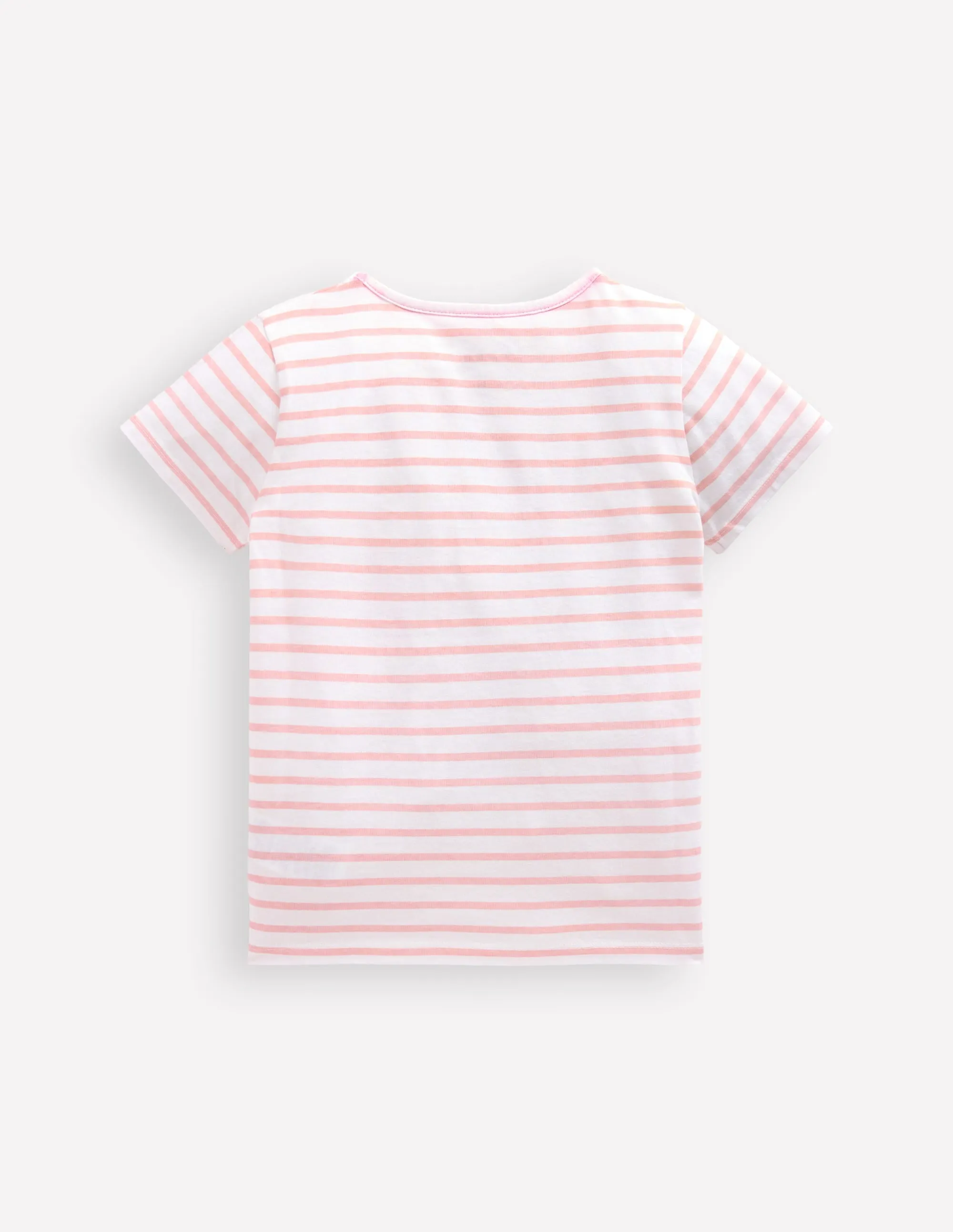 Fresh Trend Bay Boucle T-Shirt-Stripe Bows