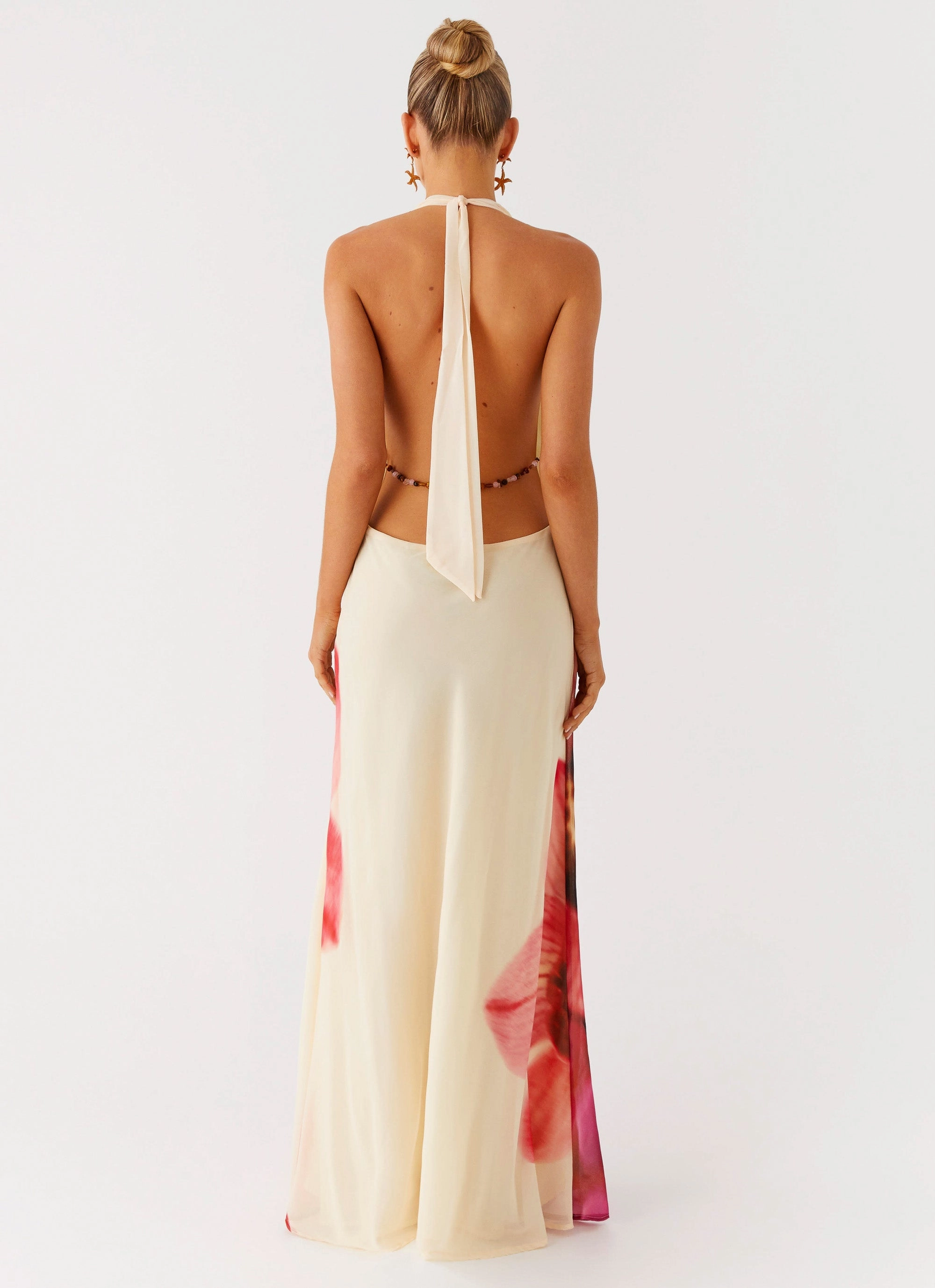 Belivia Maxi Dress - Yellow Bloom